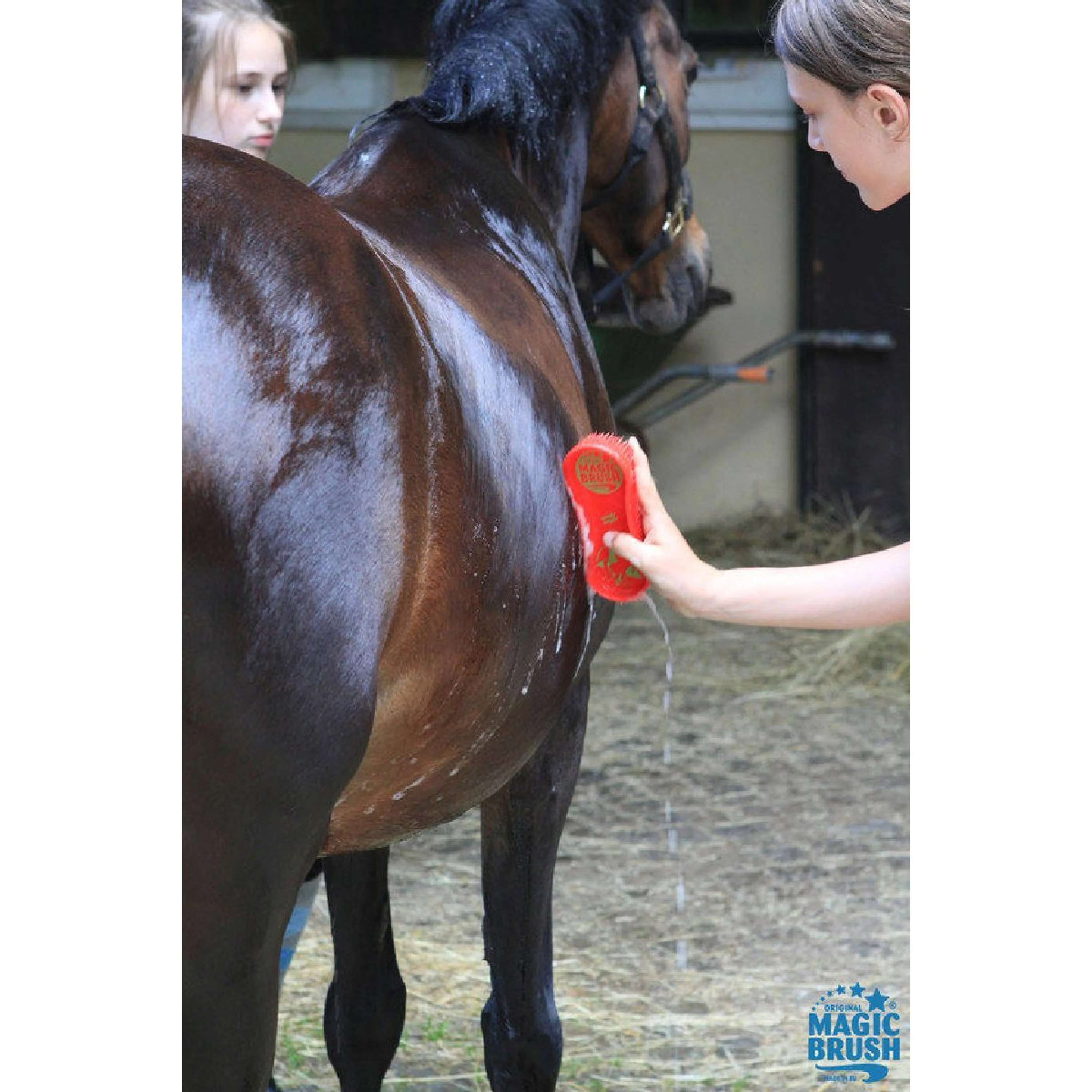 Agradi Horse Magic Brush Bürste Dunkelgrün - Image 9