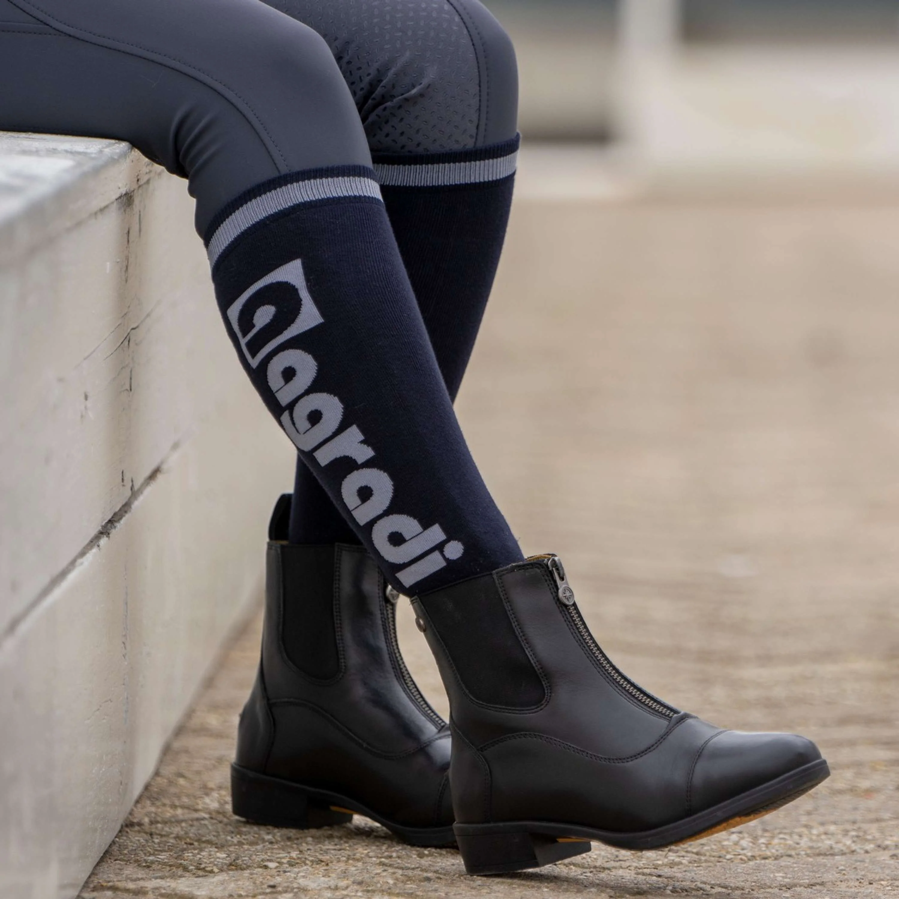 Agradi Horse Socken Moon Indigo - Image 8