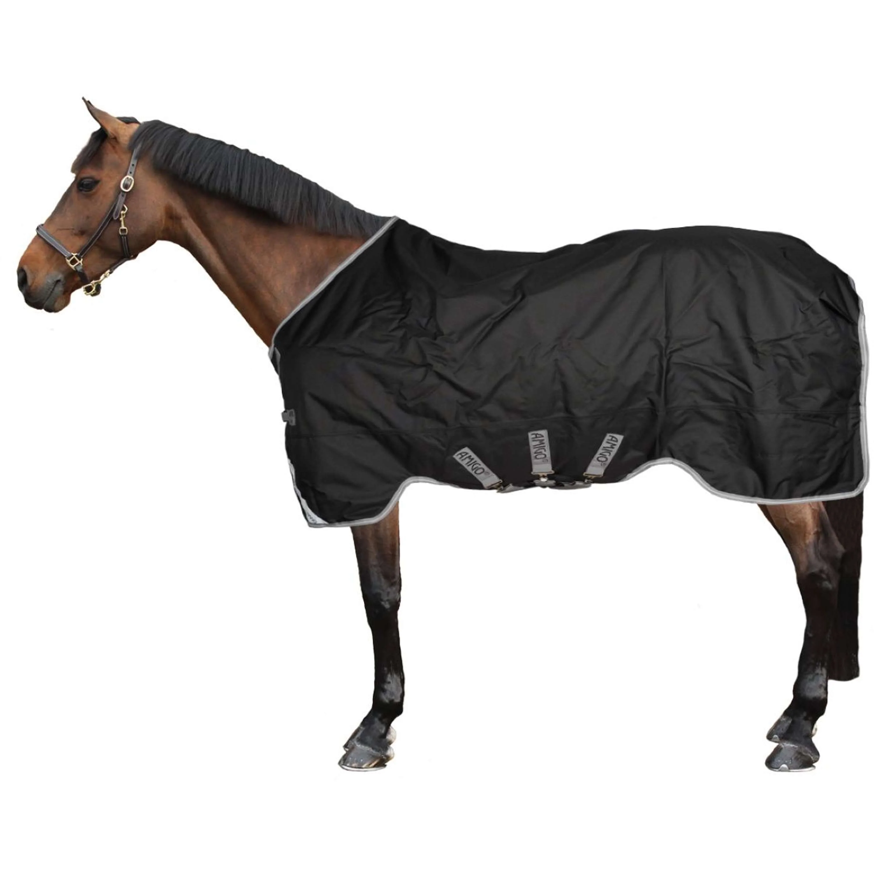 Amigo Bravo 12XL Original Turnout Medium 250g Black/Titanium Grey - Image 2