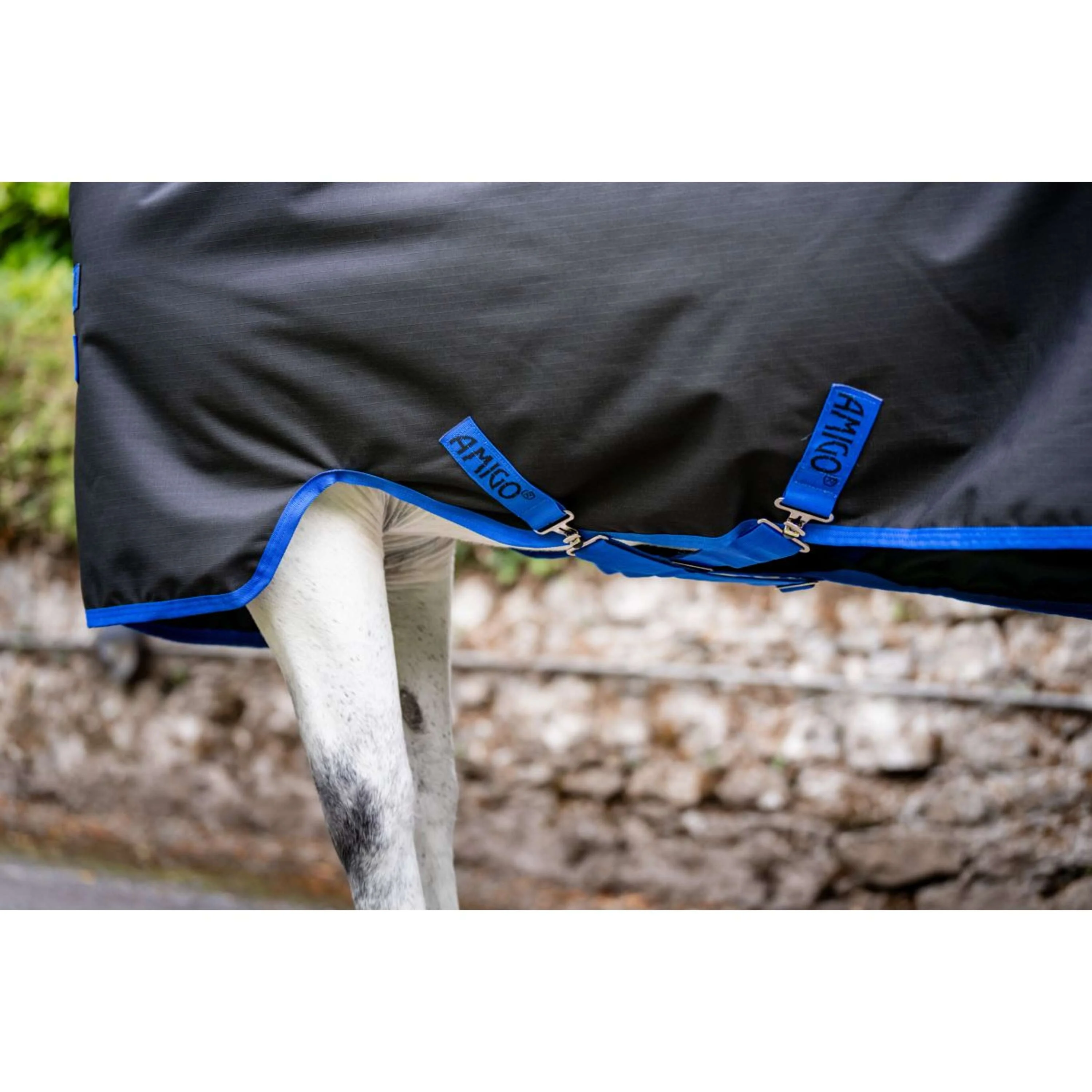 Amigo Ripstop 900D Plus Pony 200g Black/Classic Blue - Image 3