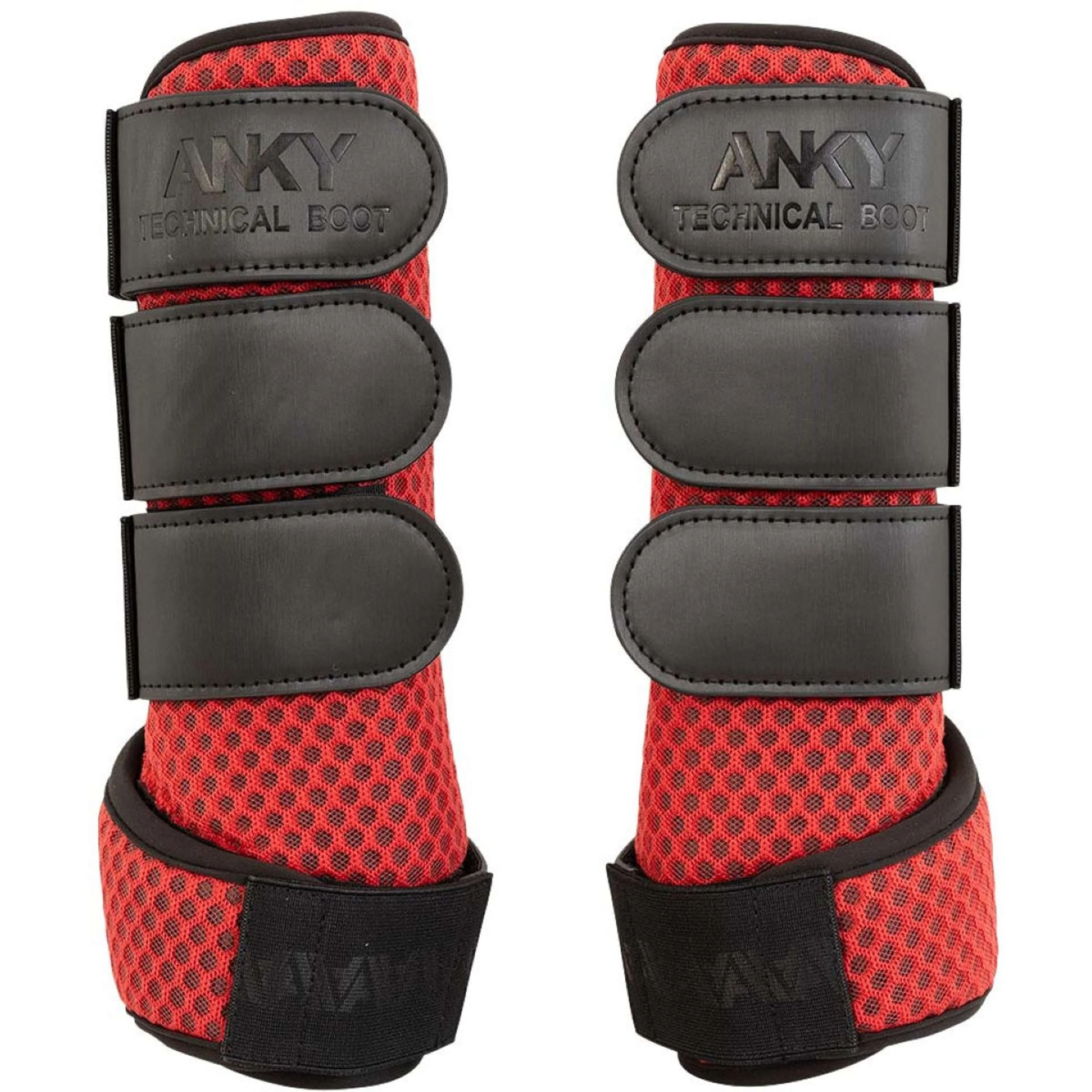 ANKY Gamaschen AW25 3D Mesh Equestrian Red
