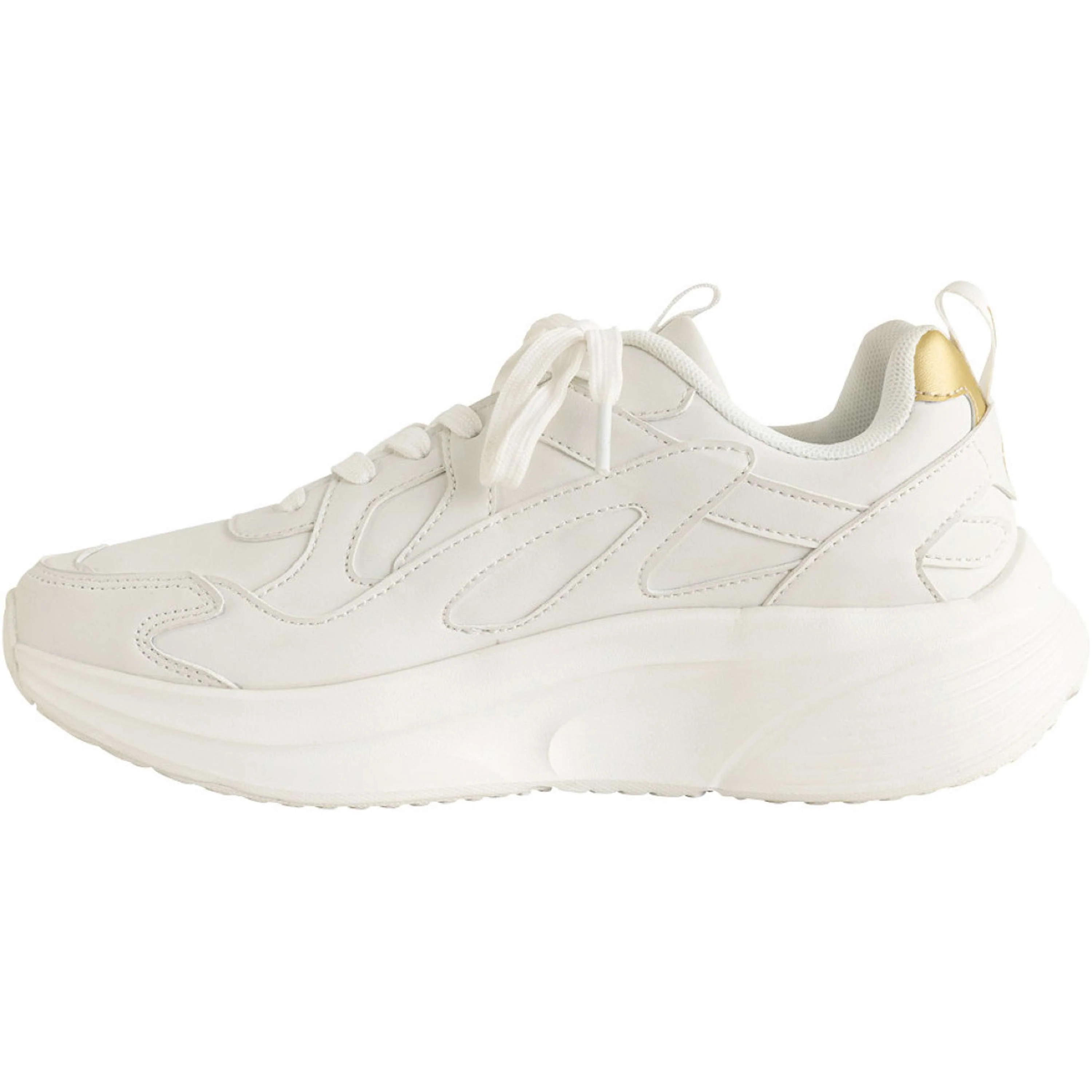 ANKY Sneakers Oro Blanco Weiß - Image 3