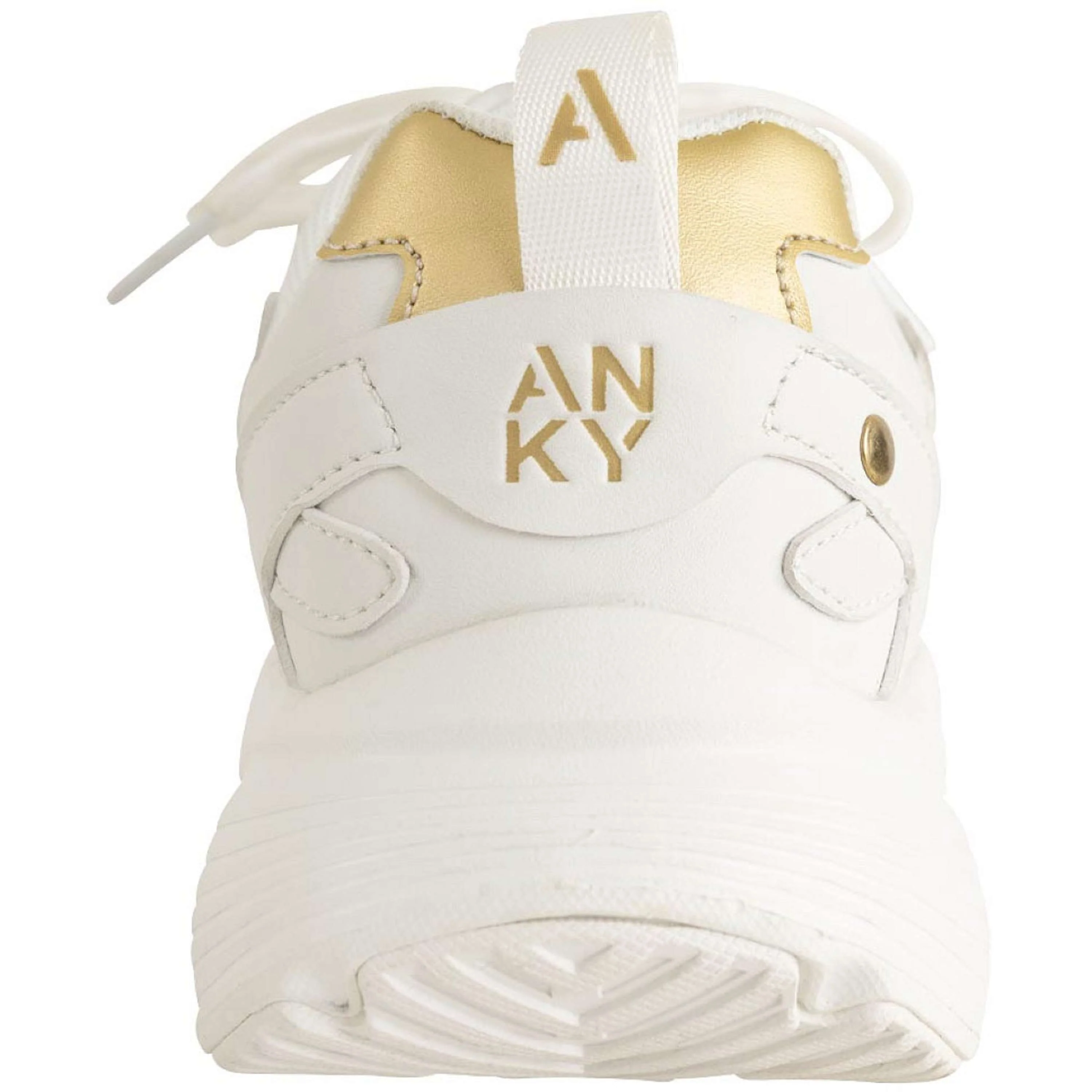 ANKY Sneakers Oro Blanco Weiß - Image 4