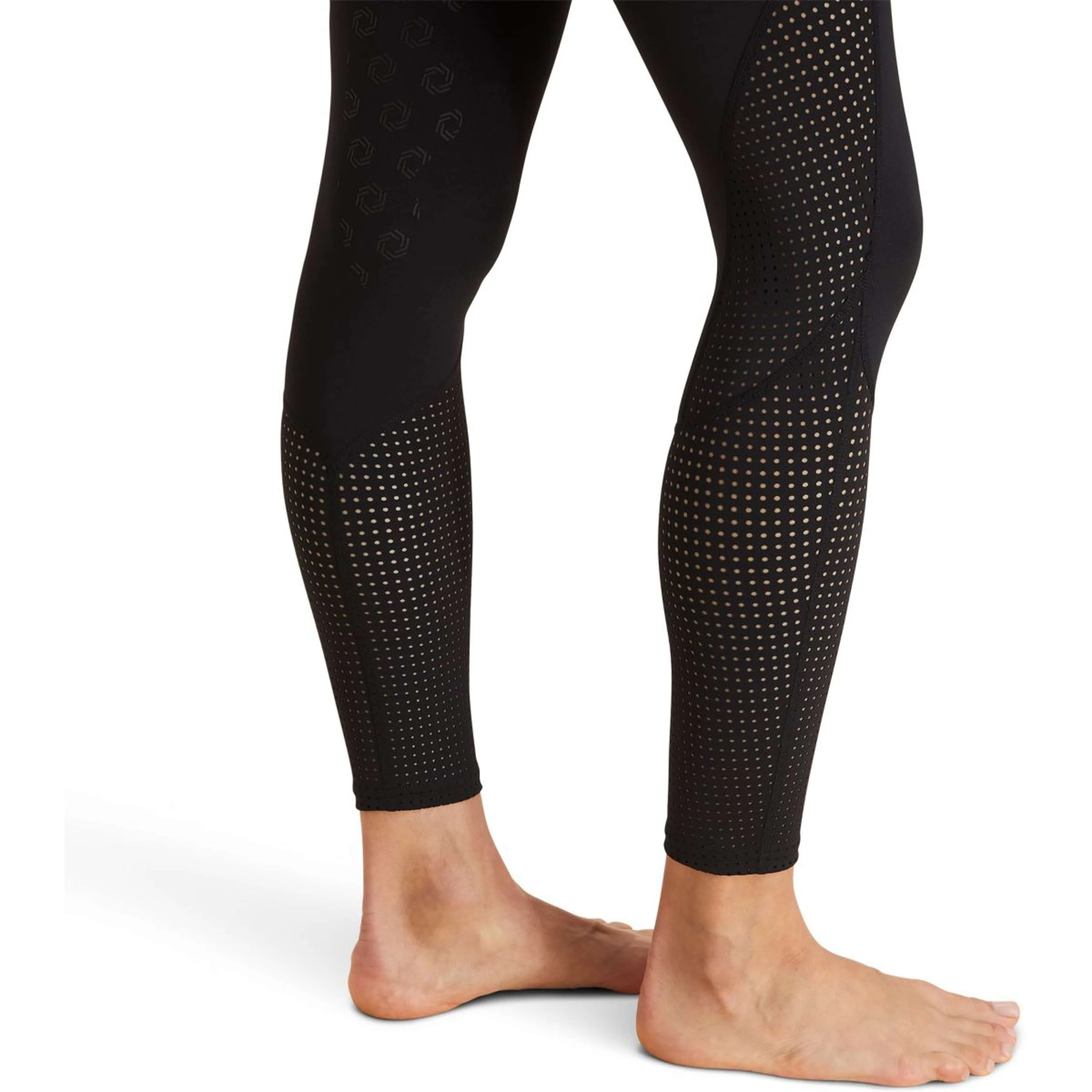 Ariat Reitleggings Breathe Half Grip Damen Schwarz - Image 4