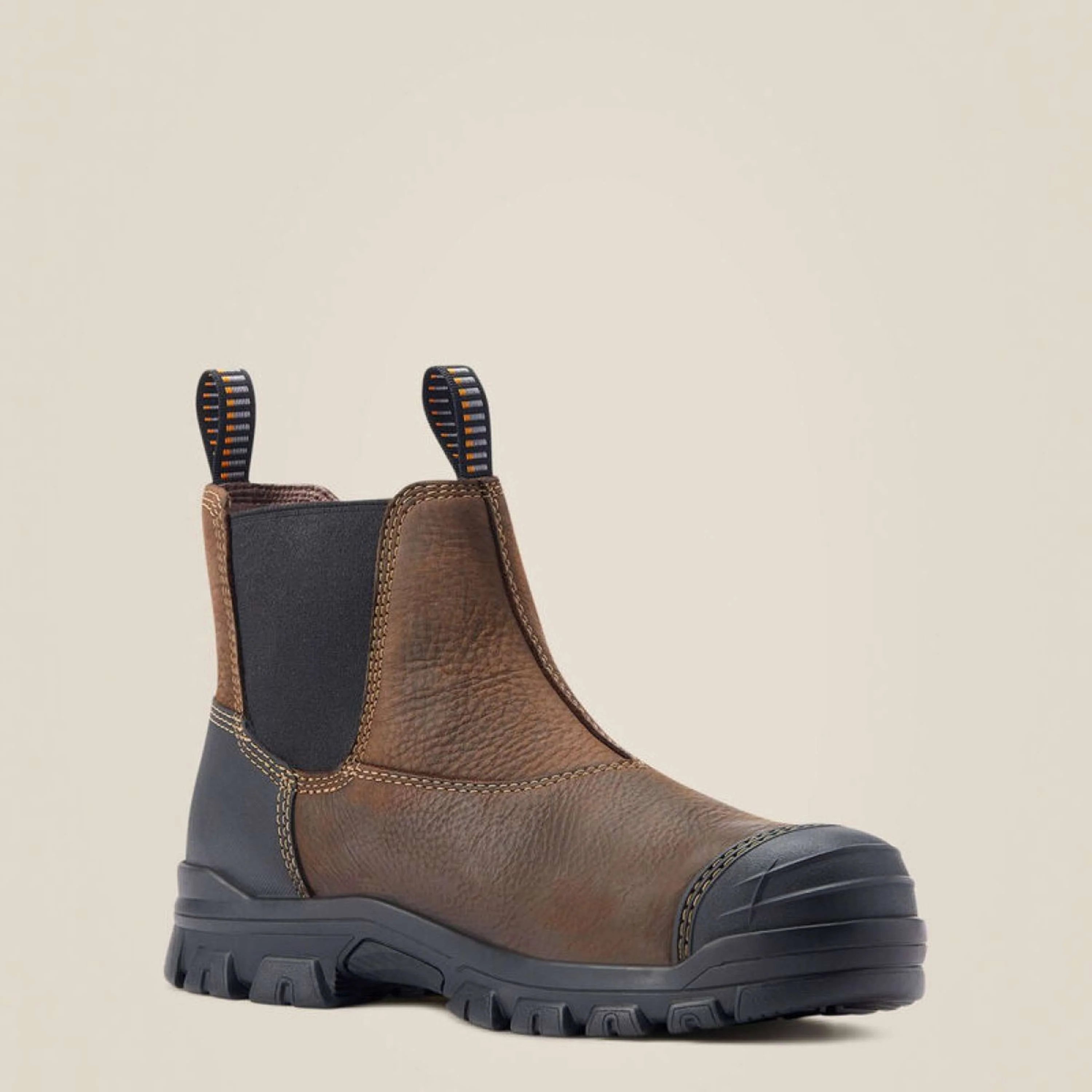 Ariat Stiefeletten Treadfast Chelsea Waterproof Steel Toe Herren Dunkelbraun - Image 3