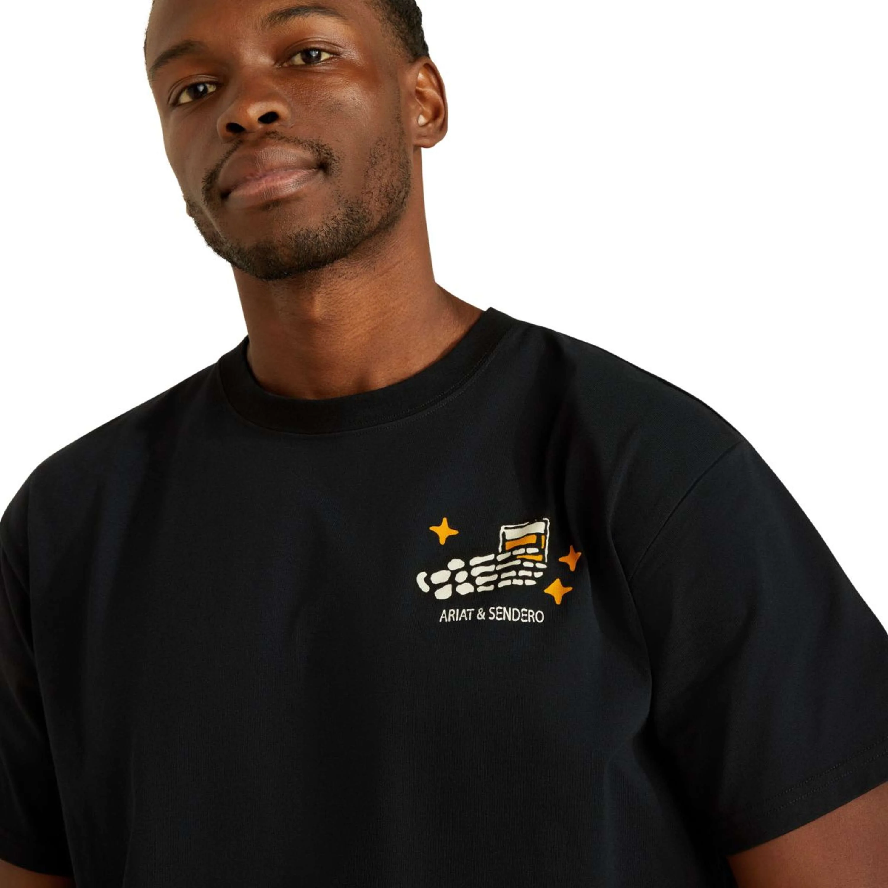 Ariat T-Shirt Sendero Herren Schwarz - Image 6