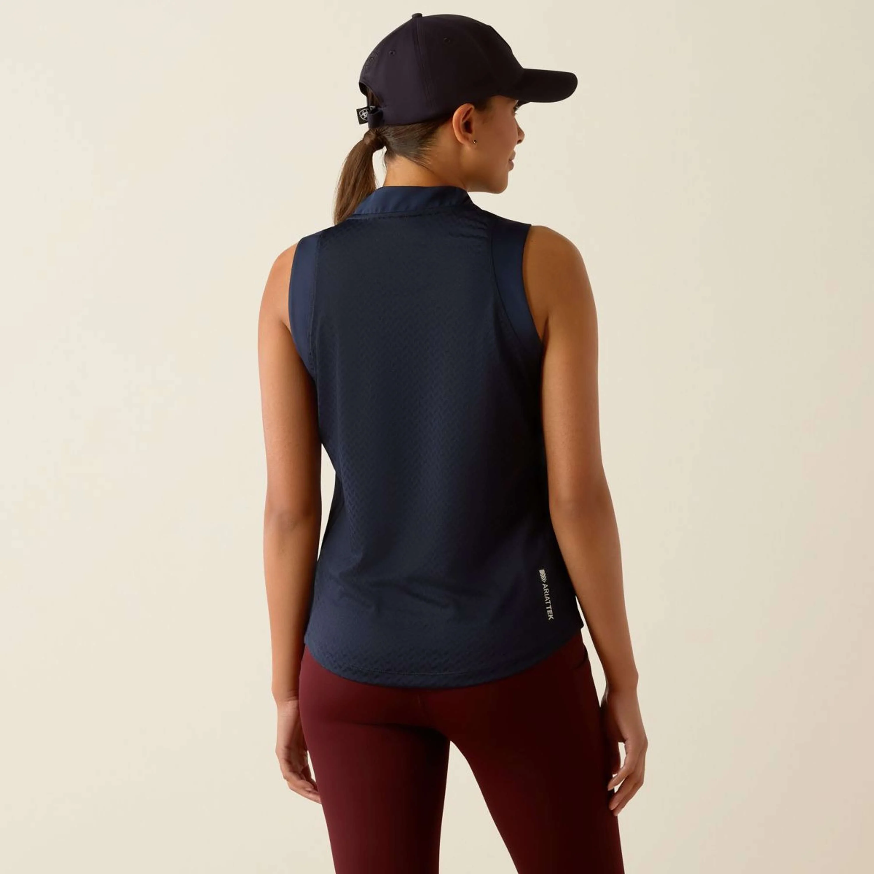 Ariat Top Mesa Baselayer Ärmellos Navy Eclipse - Image 4