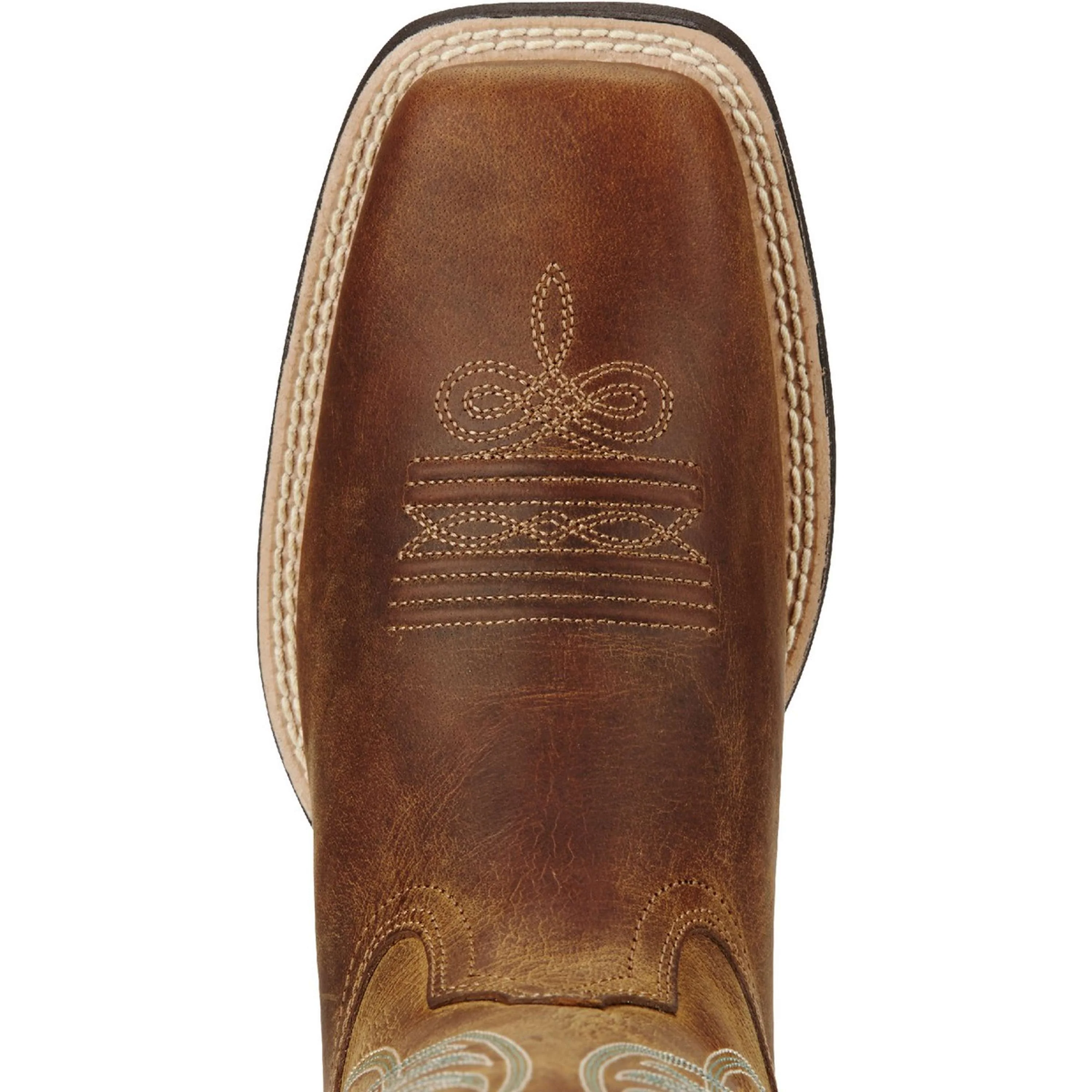 Ariat Western Round Up Wst B Powder Brown - Image 4