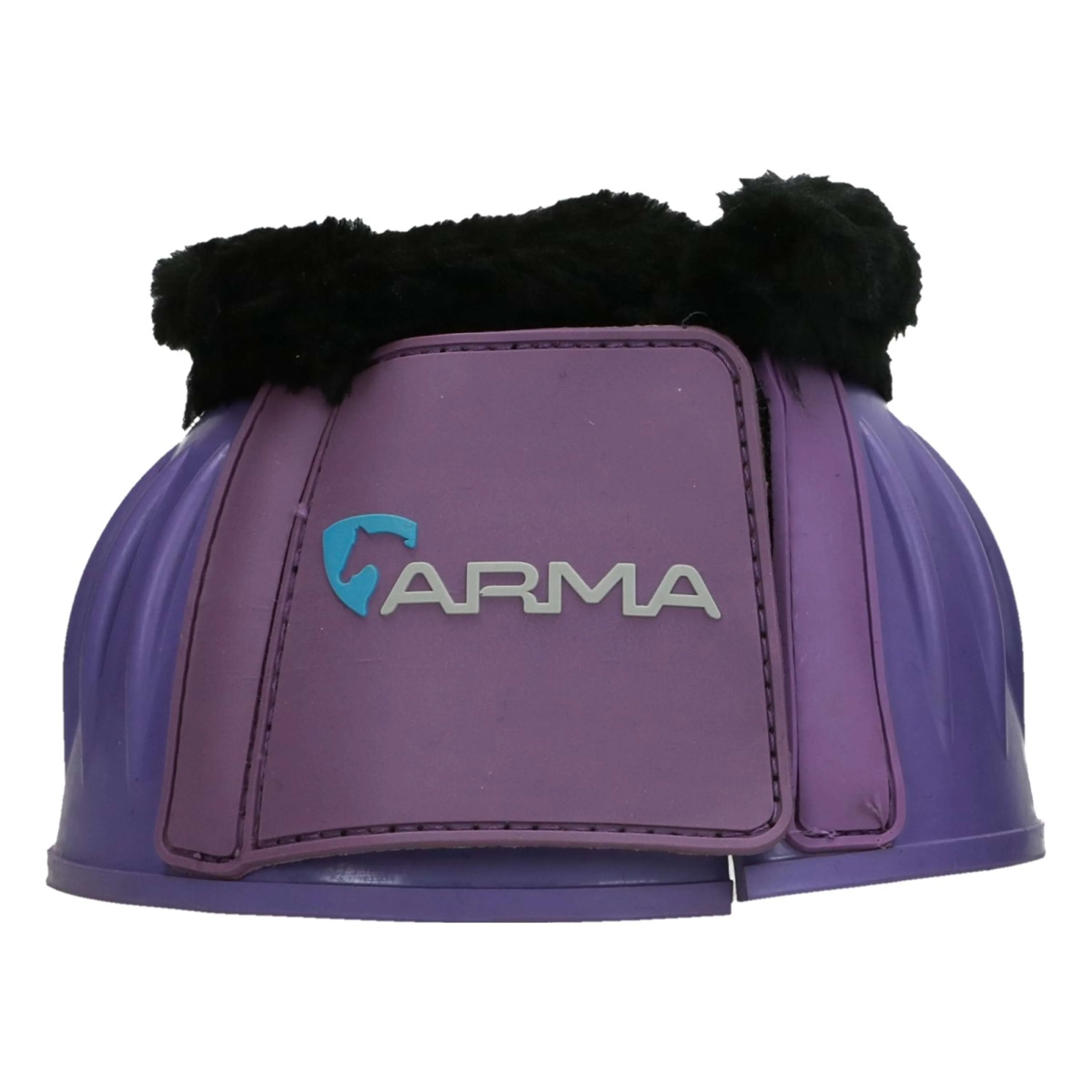 Arma by Shires Hufglocken Schwarzes Fleece Lila - Image 2