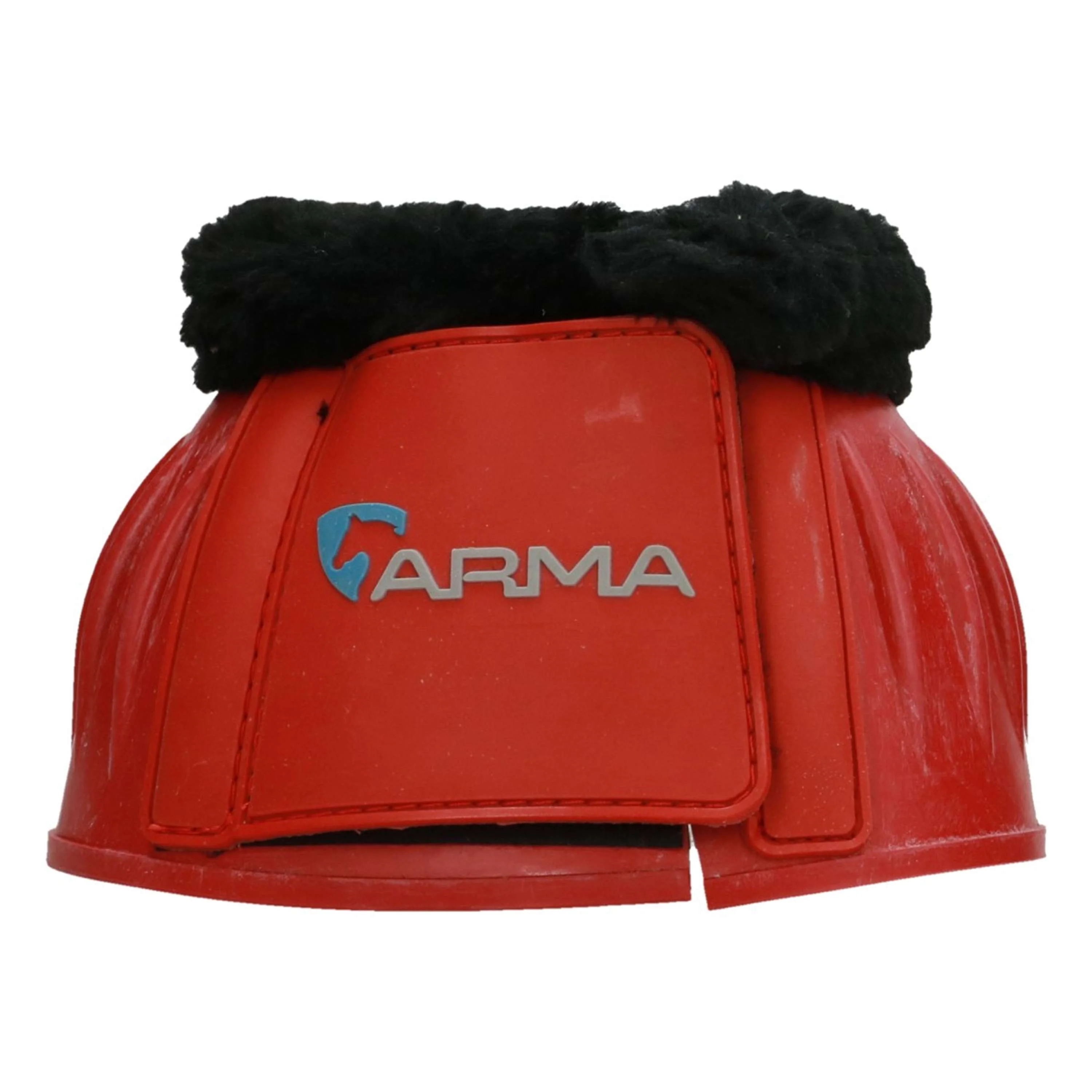Arma by Shires Hufglocken Schwarzes Fleece Rot - Image 2