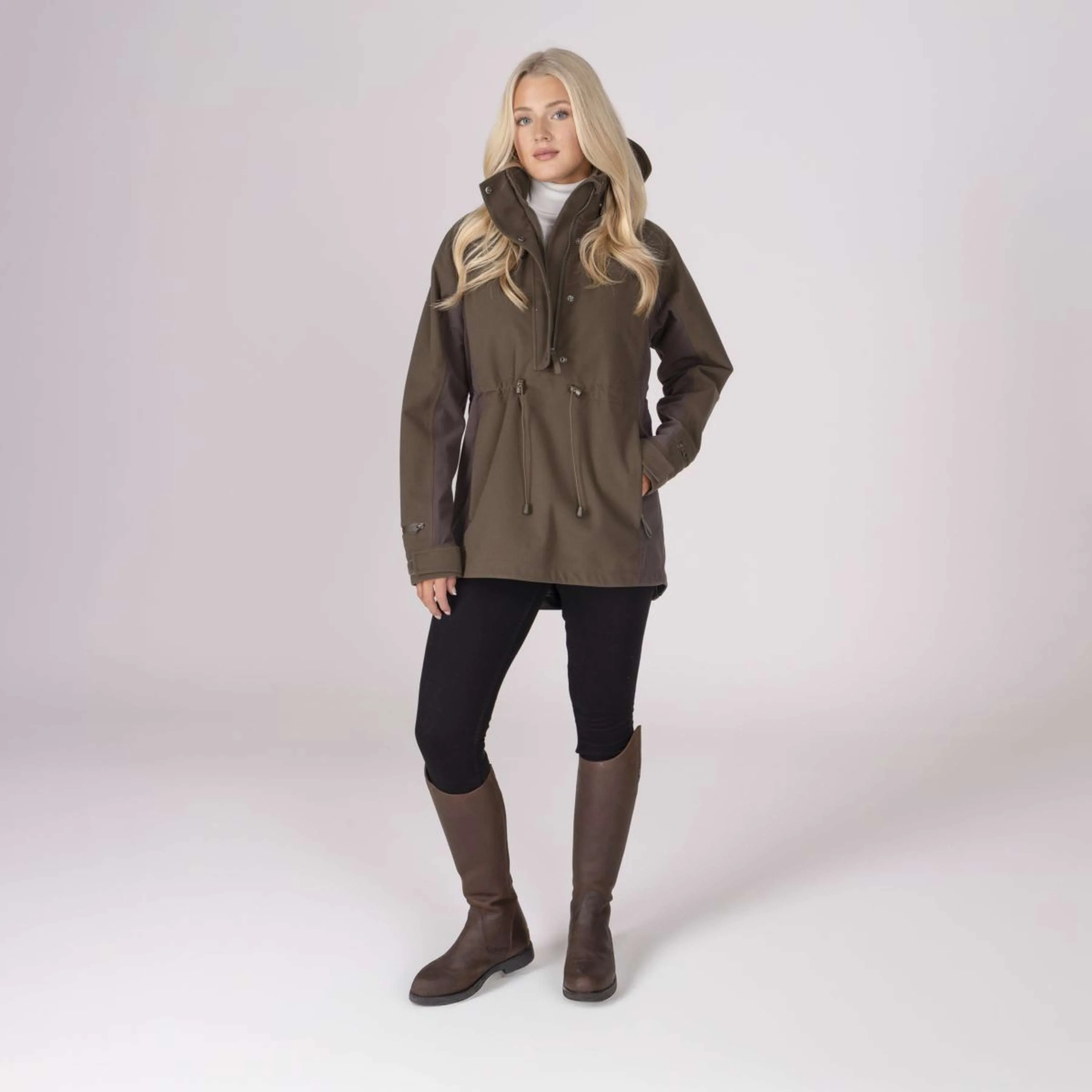Aubrion by Shires Pullover Heritage Dunkelolive - Image 24