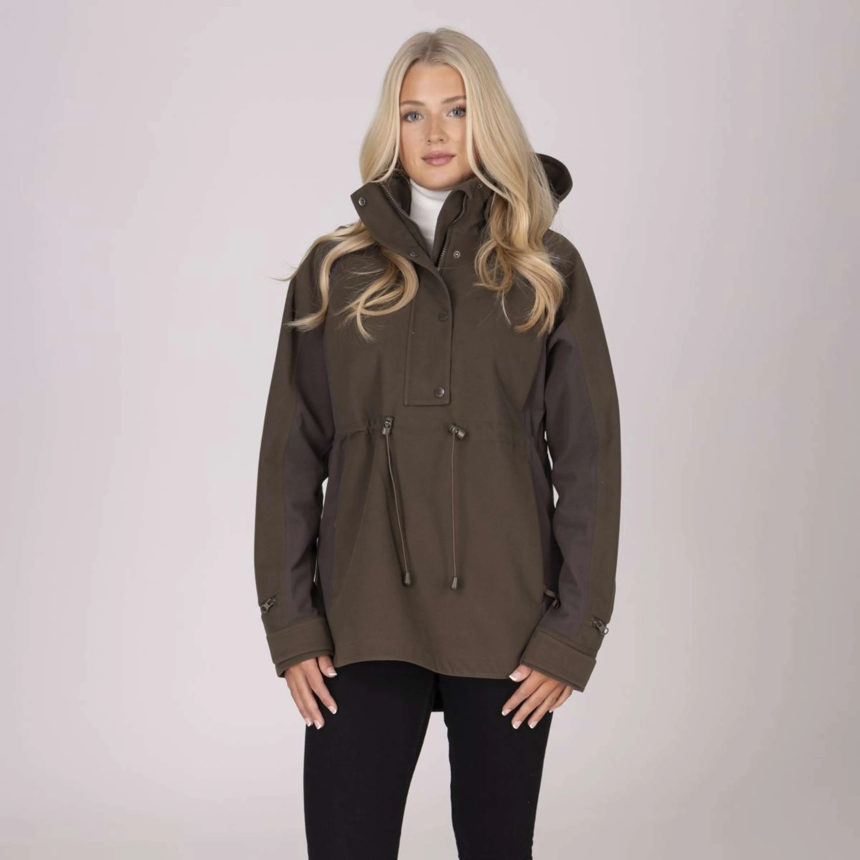 Aubrion by Shires Pullover Heritage Dunkelolive - Image 26