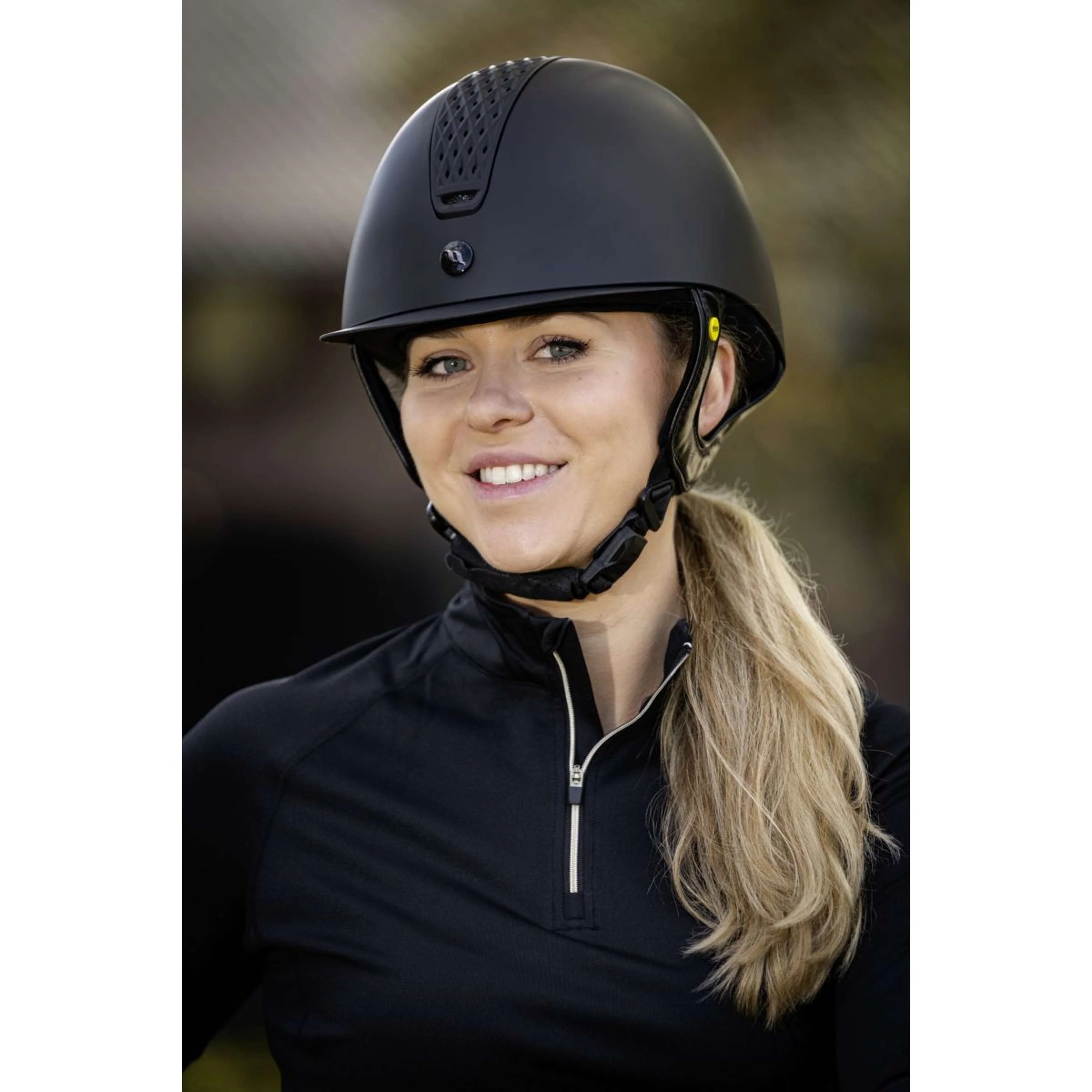 Back on Track Reithelm Silves Smooth Top Mips Schwarz - Image 12
