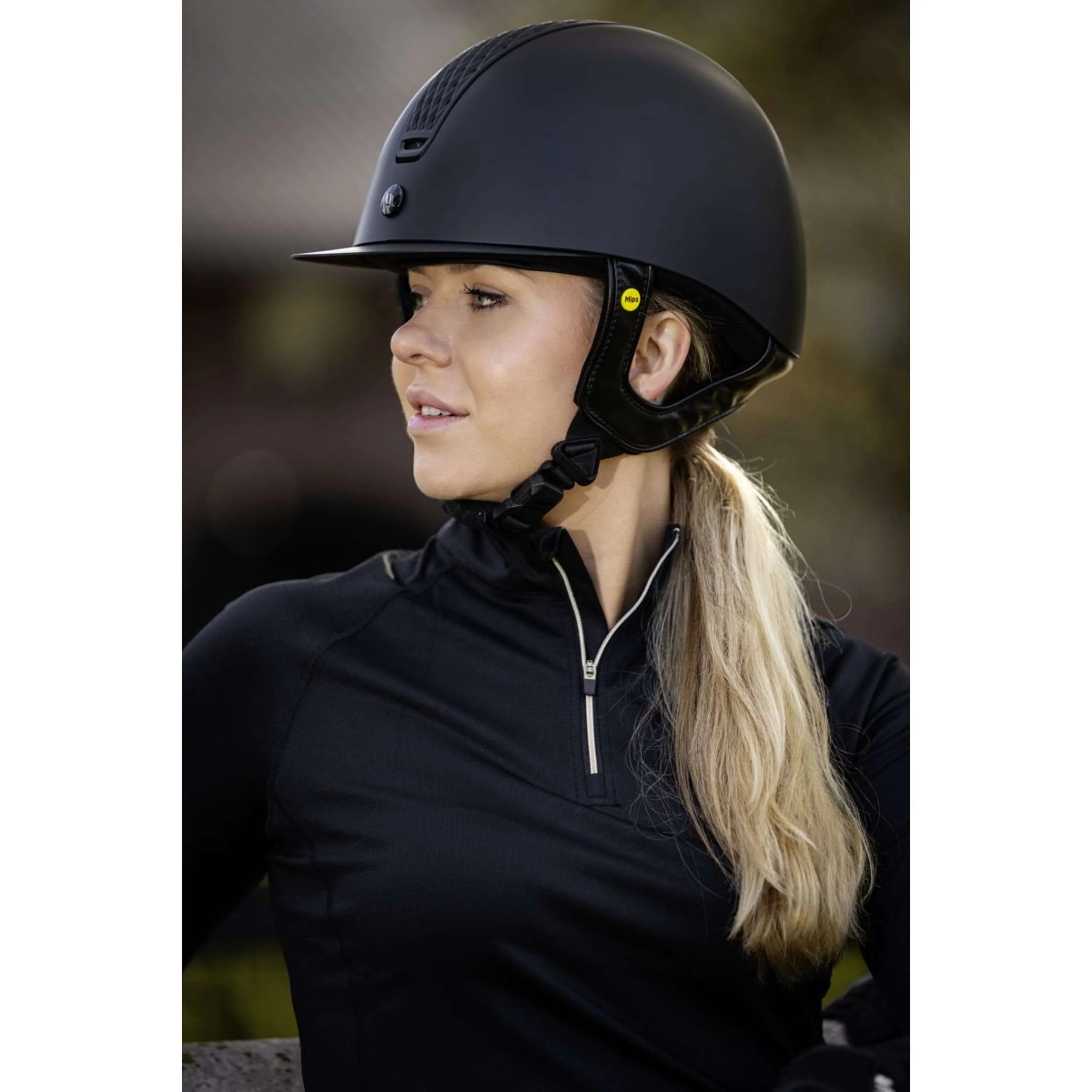 Back on Track Reithelm Silves Smooth Top Mips Schwarz - Image 14