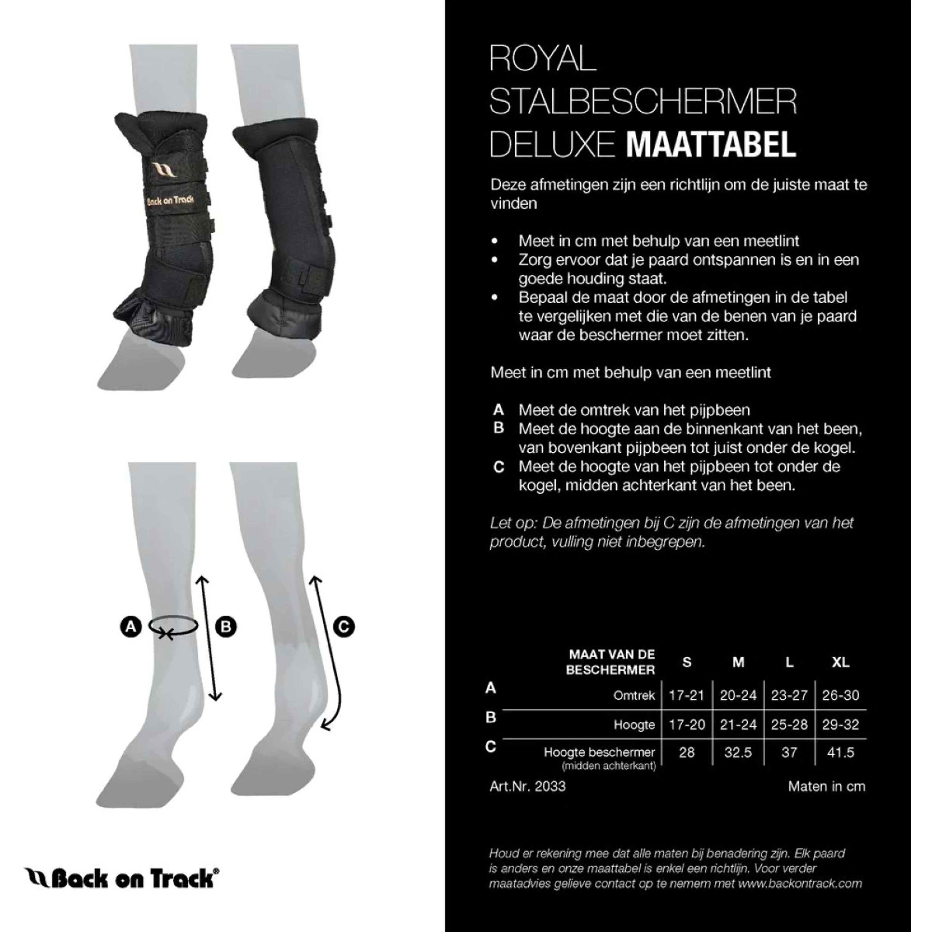 Back on Track Stallgamaschen Royal Deluxe Blau - Image 6