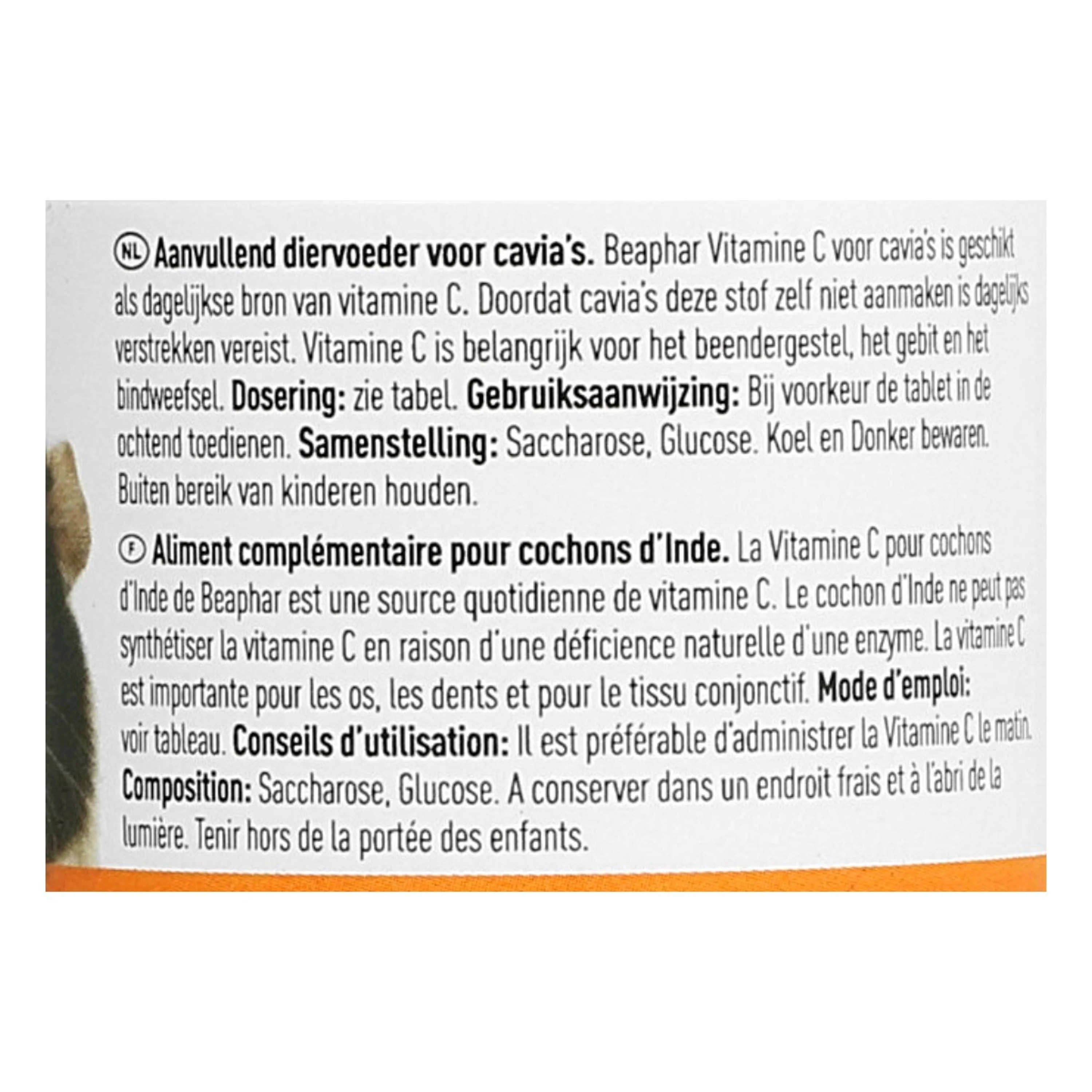 Beaphar Vitamin C Tabletten Meerschweinchen - Image 4
