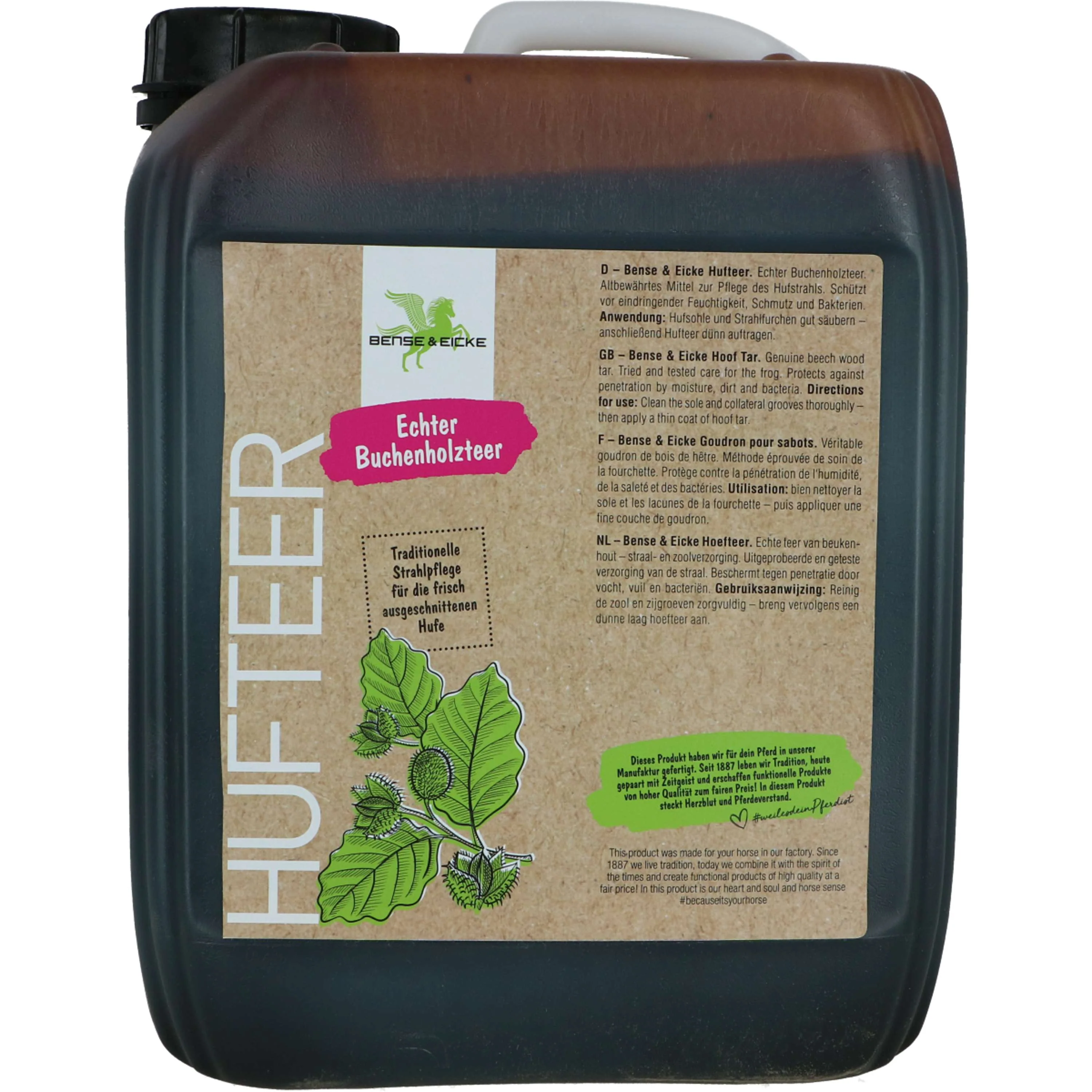 Bense & Eicke Hufteer Schwarz/Braun - Image 3