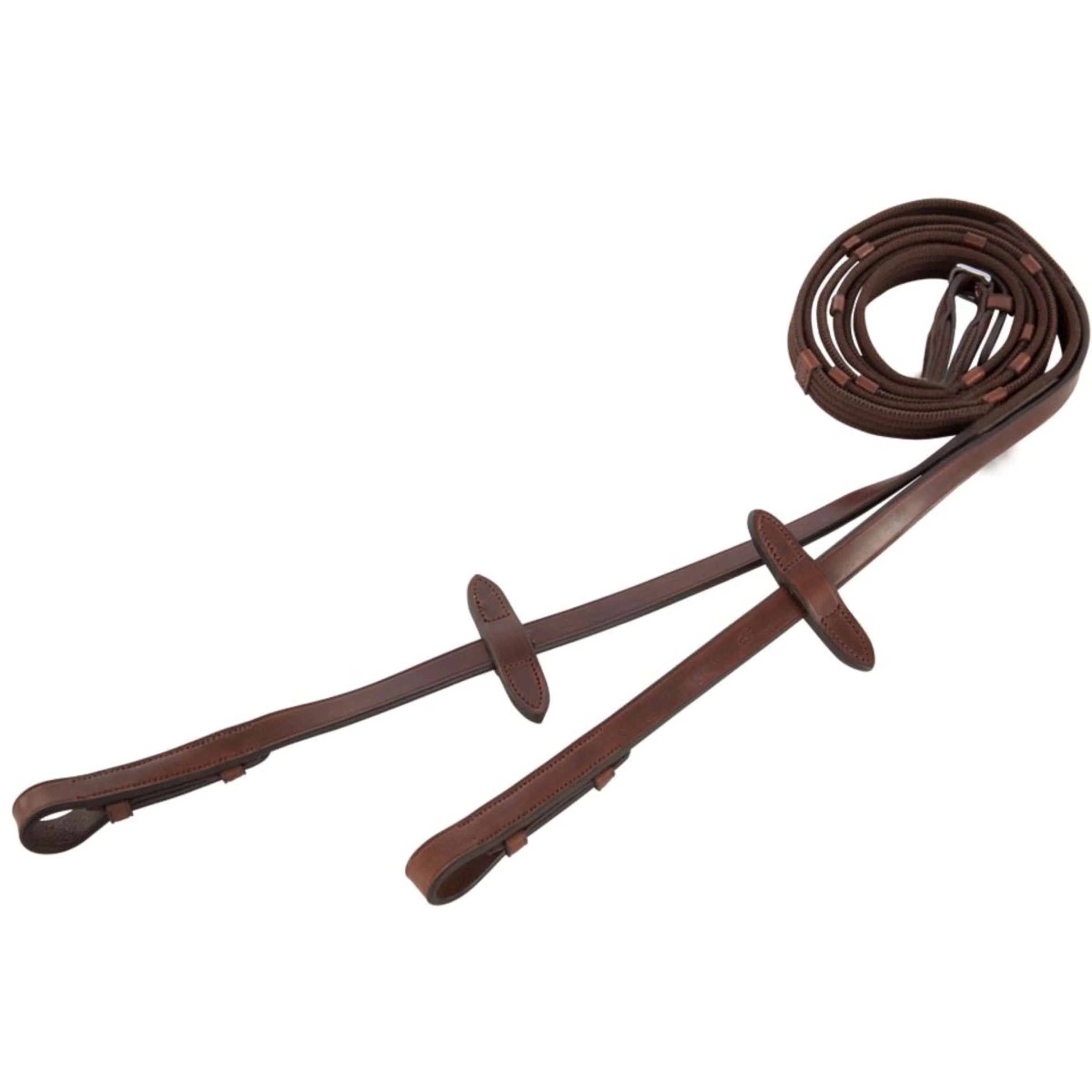 BR Gurtzügel mit Zaumhaken Oak/Silber - Image 3