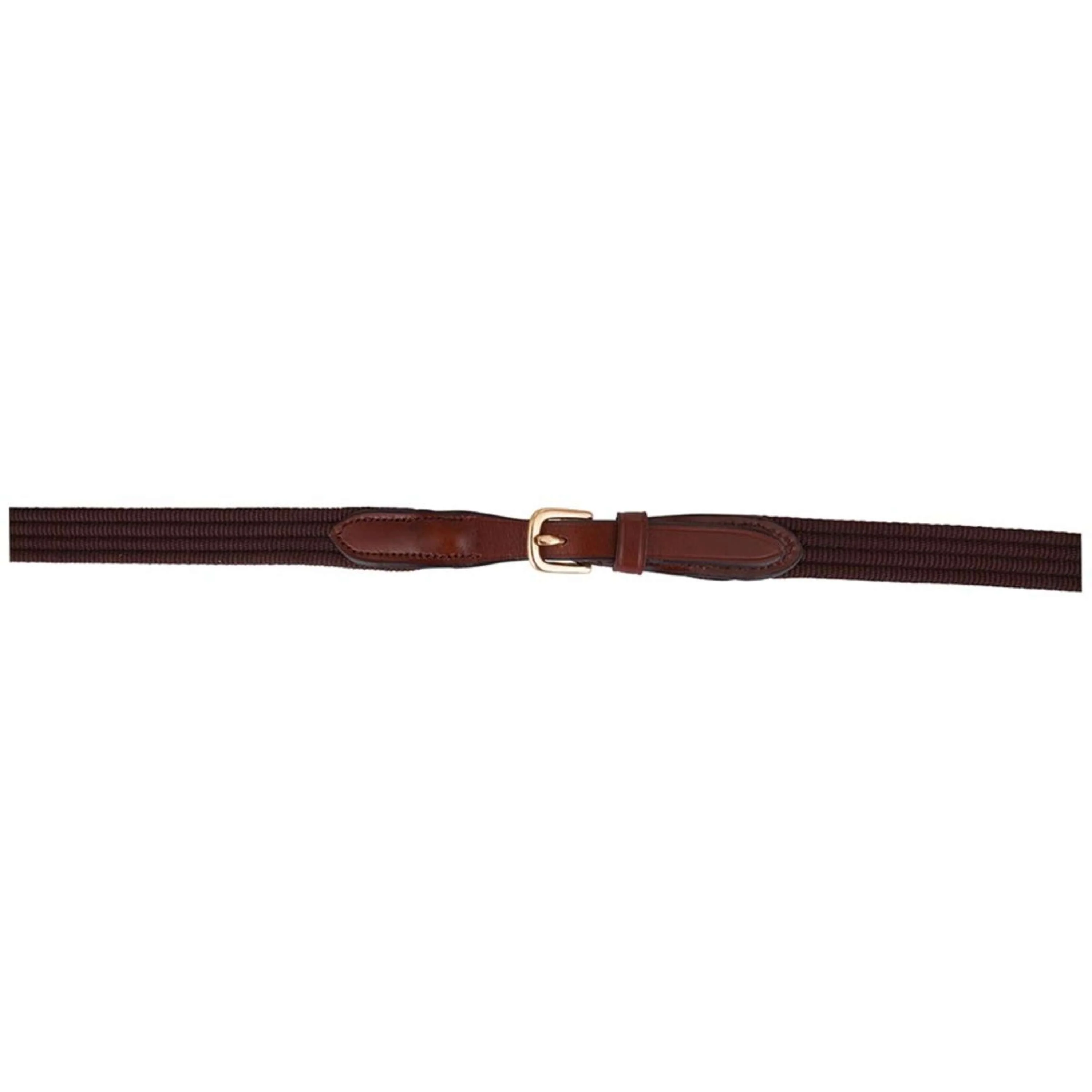BR Gurtzügel mit Zaumhaken Tobacco/gold - Image 2