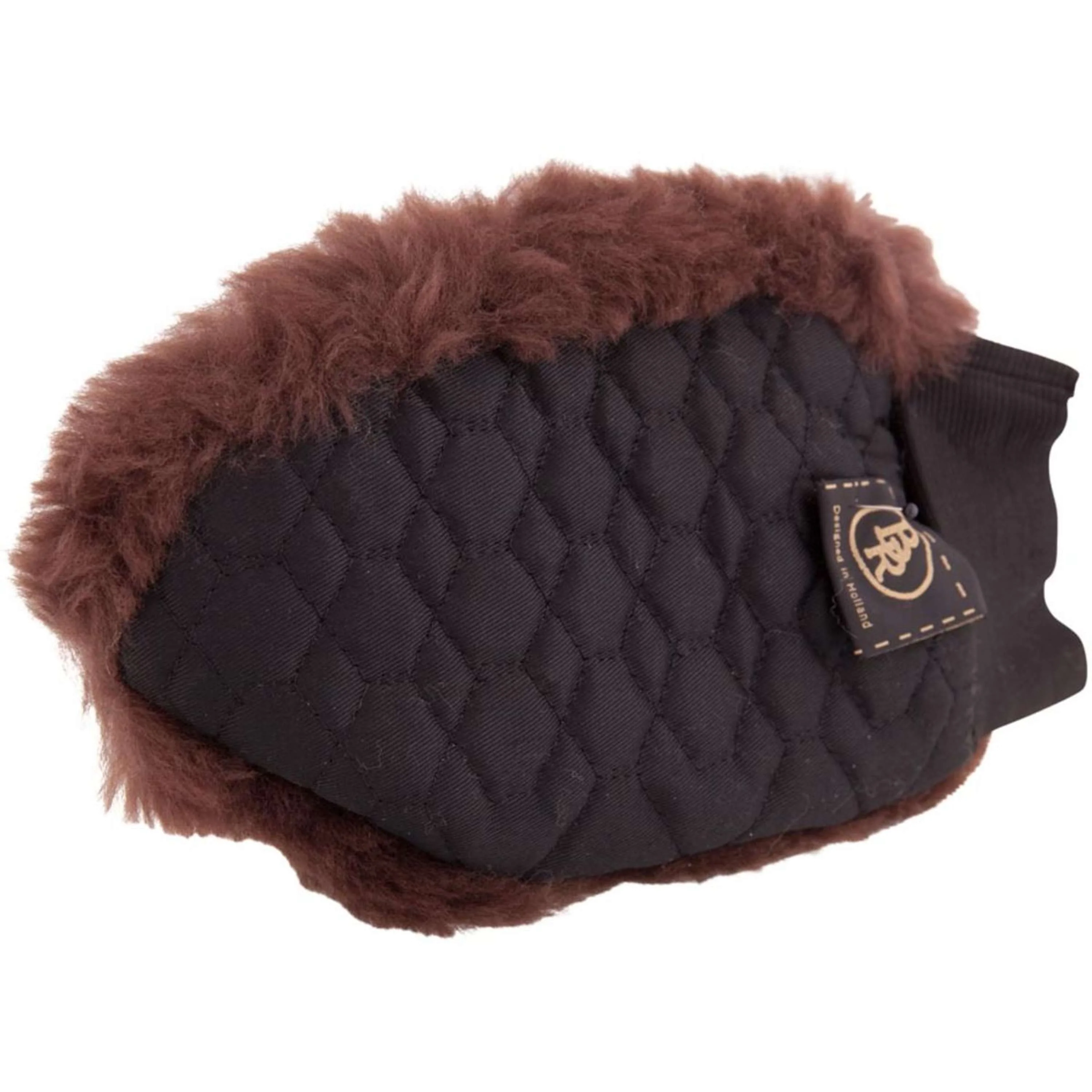 BR Putzhandschuh Schaffell Einseitig Braun - Image 3