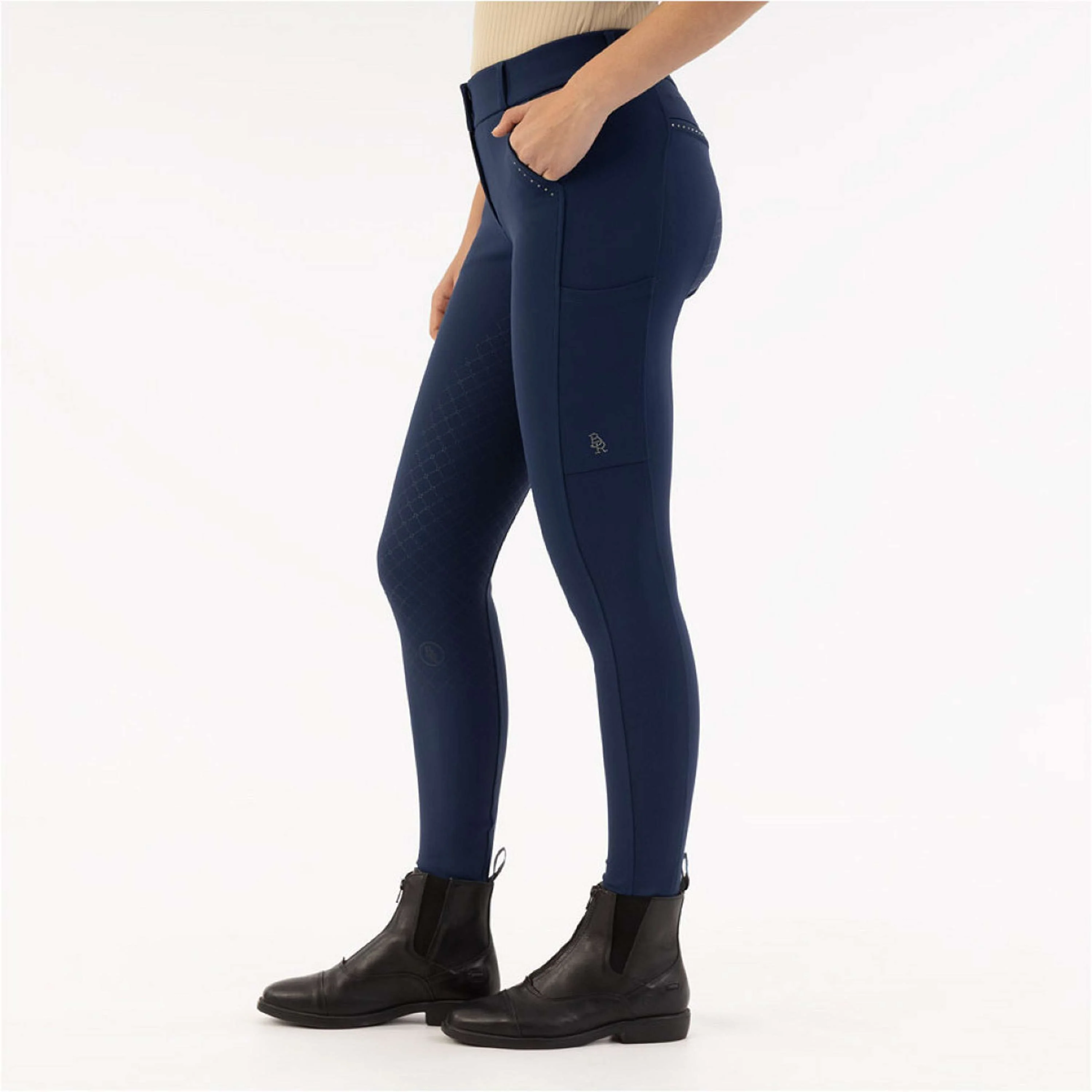 BR Reithose Kelsey Full Grip Pageant Blue - Image 4