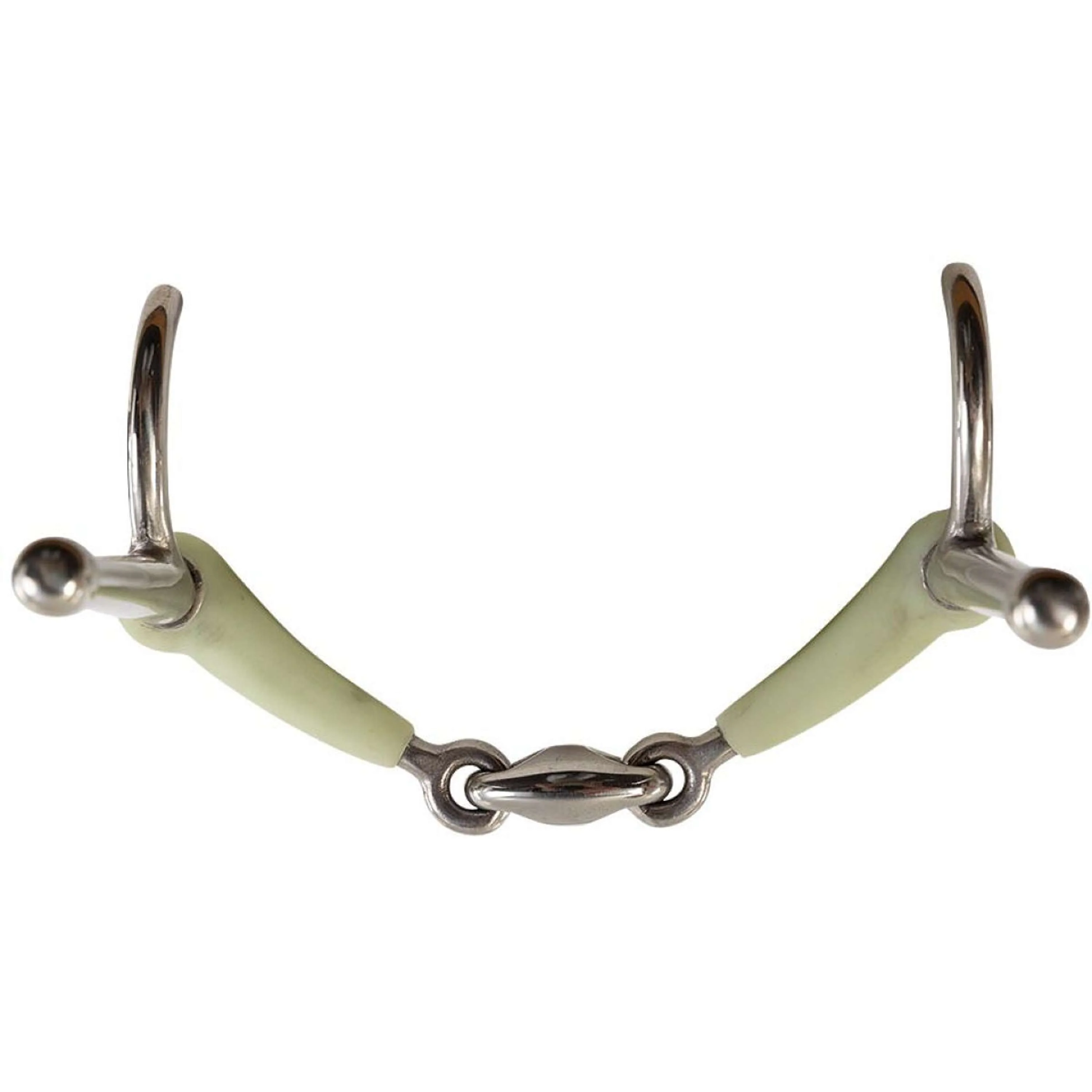 BR Schenkeltrense Apple Mouth Doppelt Gebrochen 14mm - Image 2