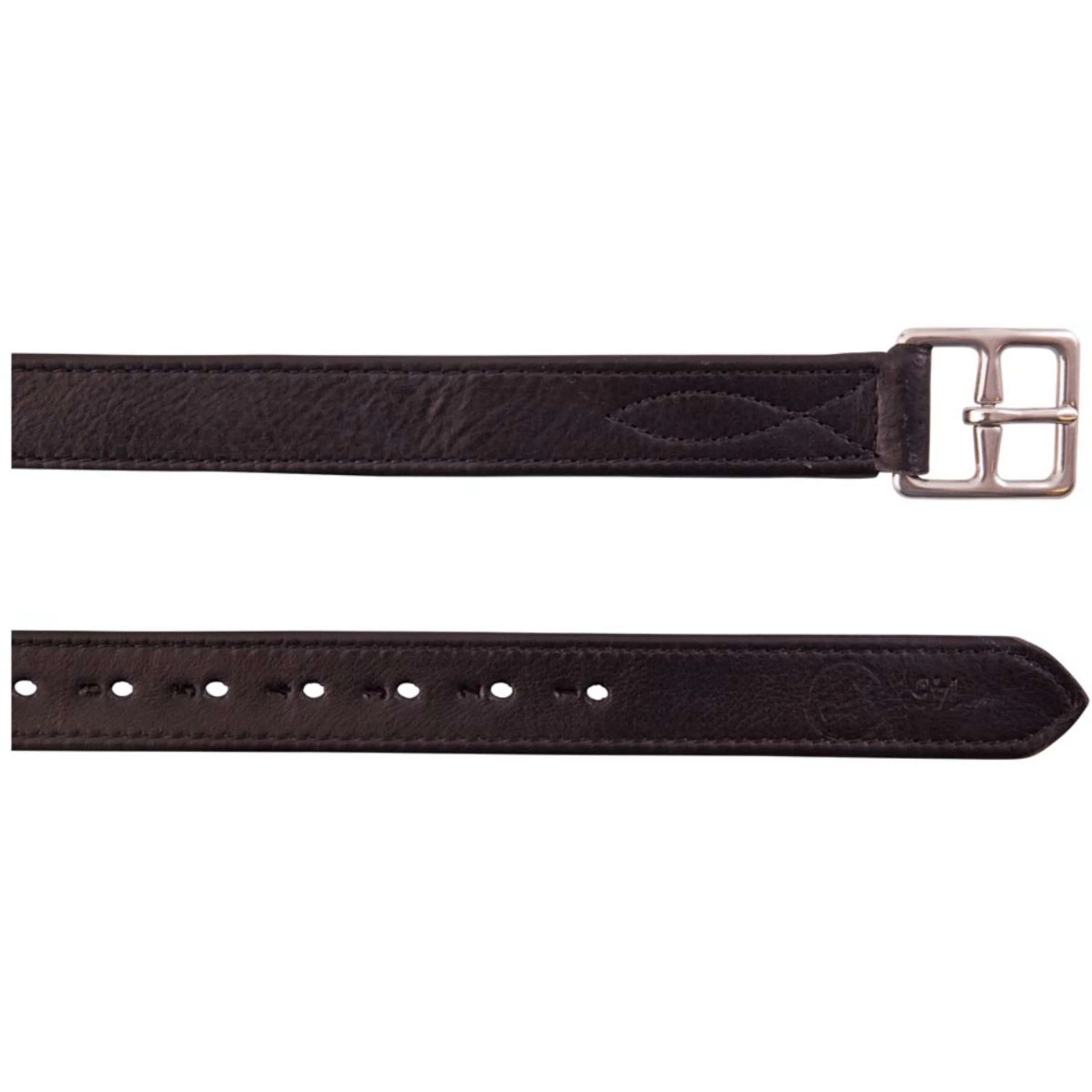 BR Steigbügelriemen Nylon und Soft Edelstahl Schnallen Schwarz/Silber - Image 2