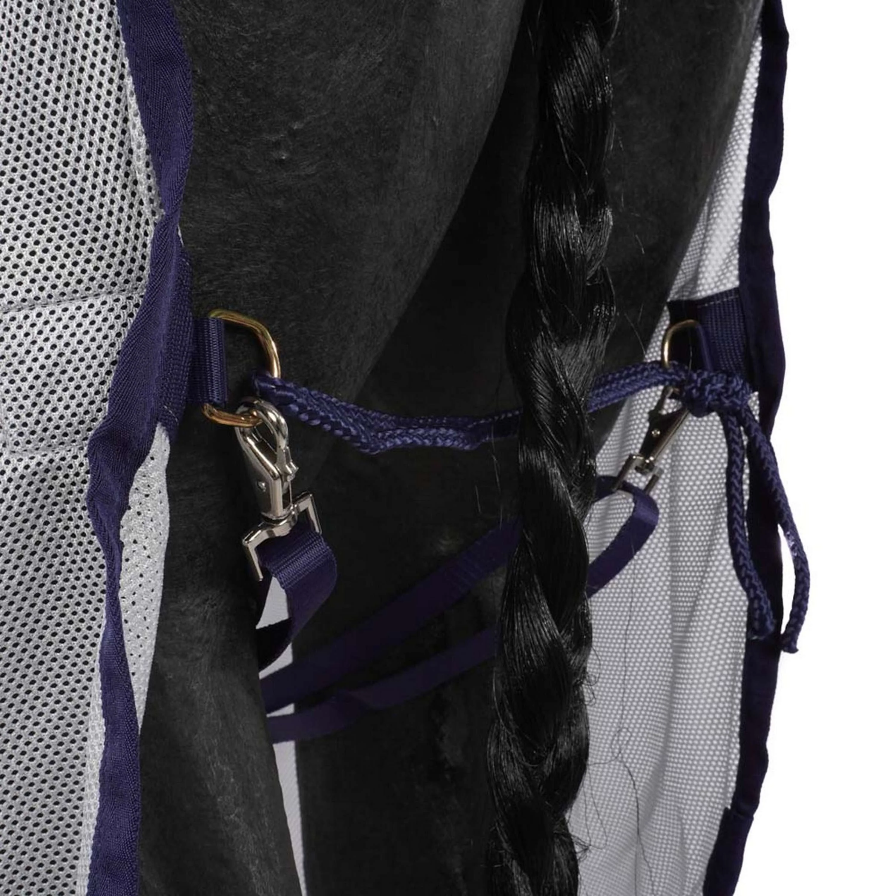 Bucas Buzz-Off Big Neck Full Neck Silber - Image 9