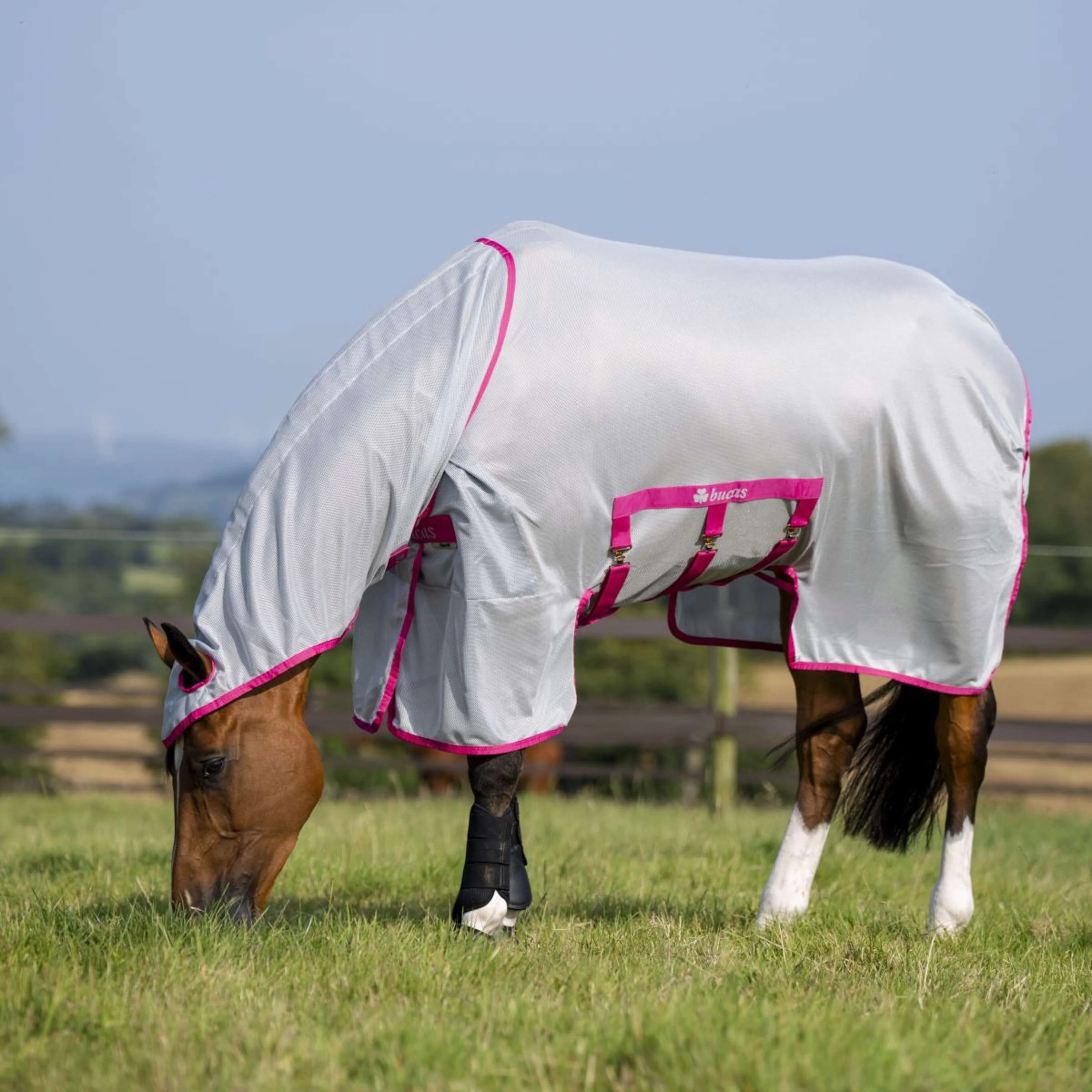 Bucas Buzz-Off X Full Neck Blue/Blossom - Image 2