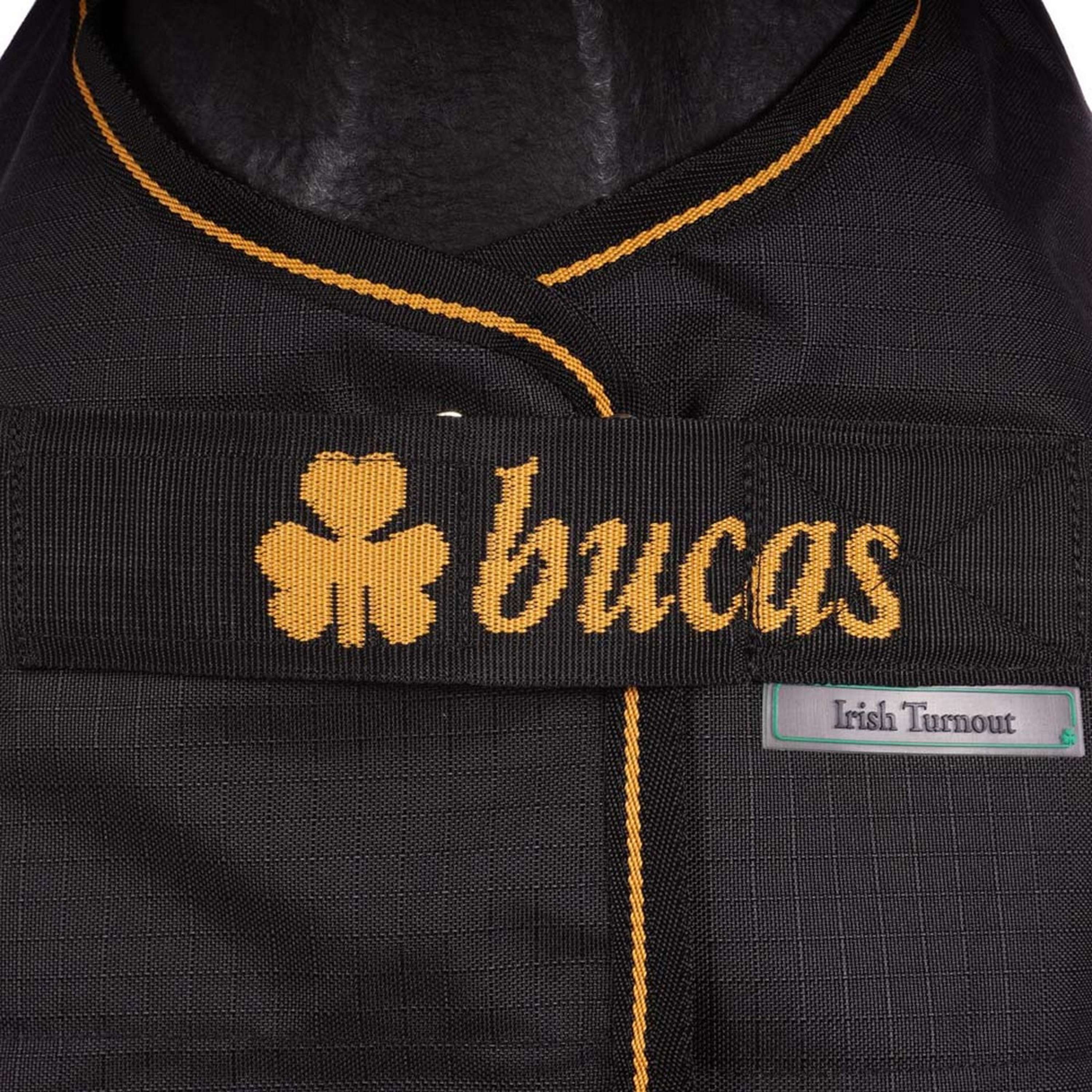 Bucas Irish Turnout Extra High Neck 300g Schwarz/Gold - Image 3