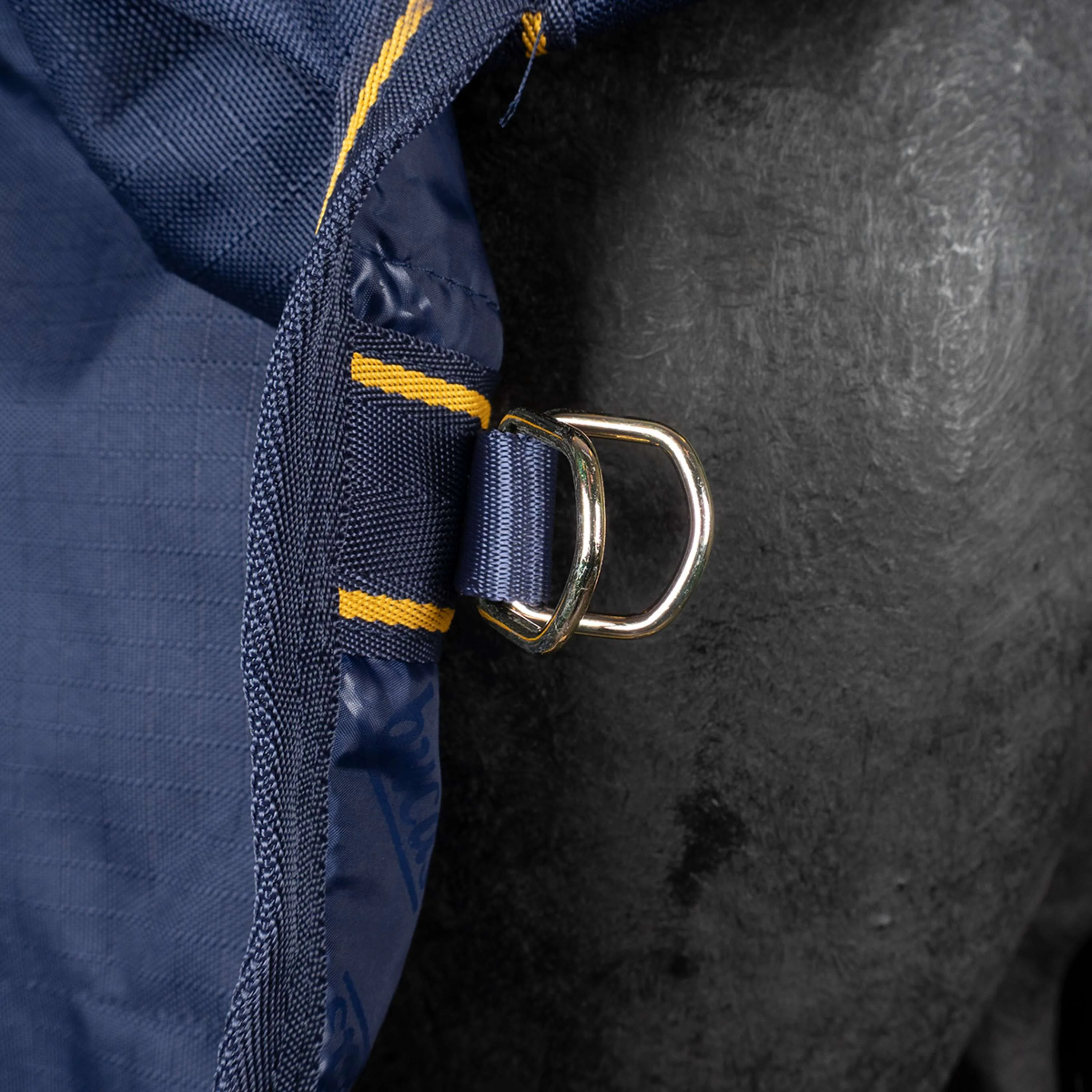 Bucas Irish Turnout Extra 300g Navy/Gold - Image 10