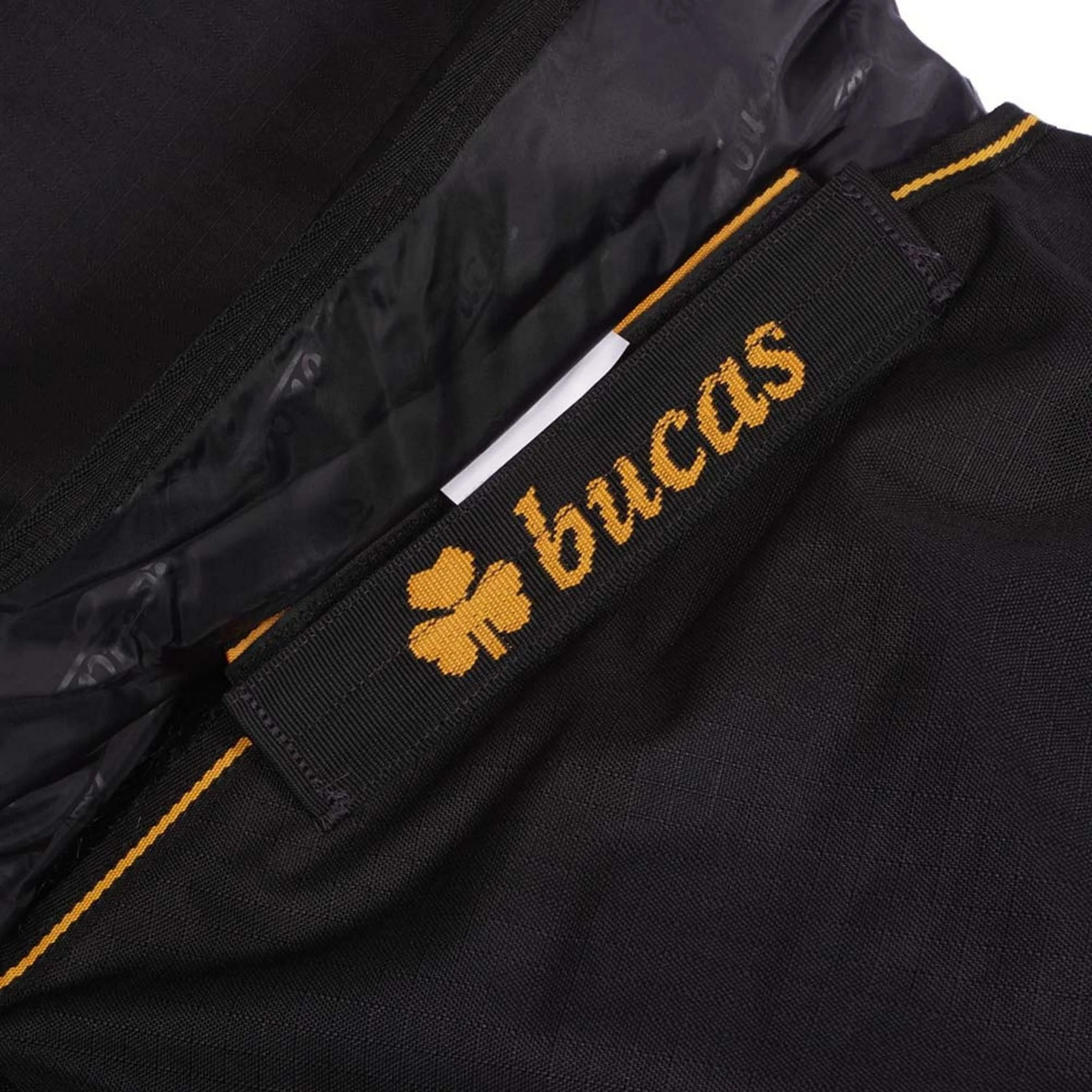 Bucas Irish Turnout Light 50g + Neck Schwarz/Gold - Image 7