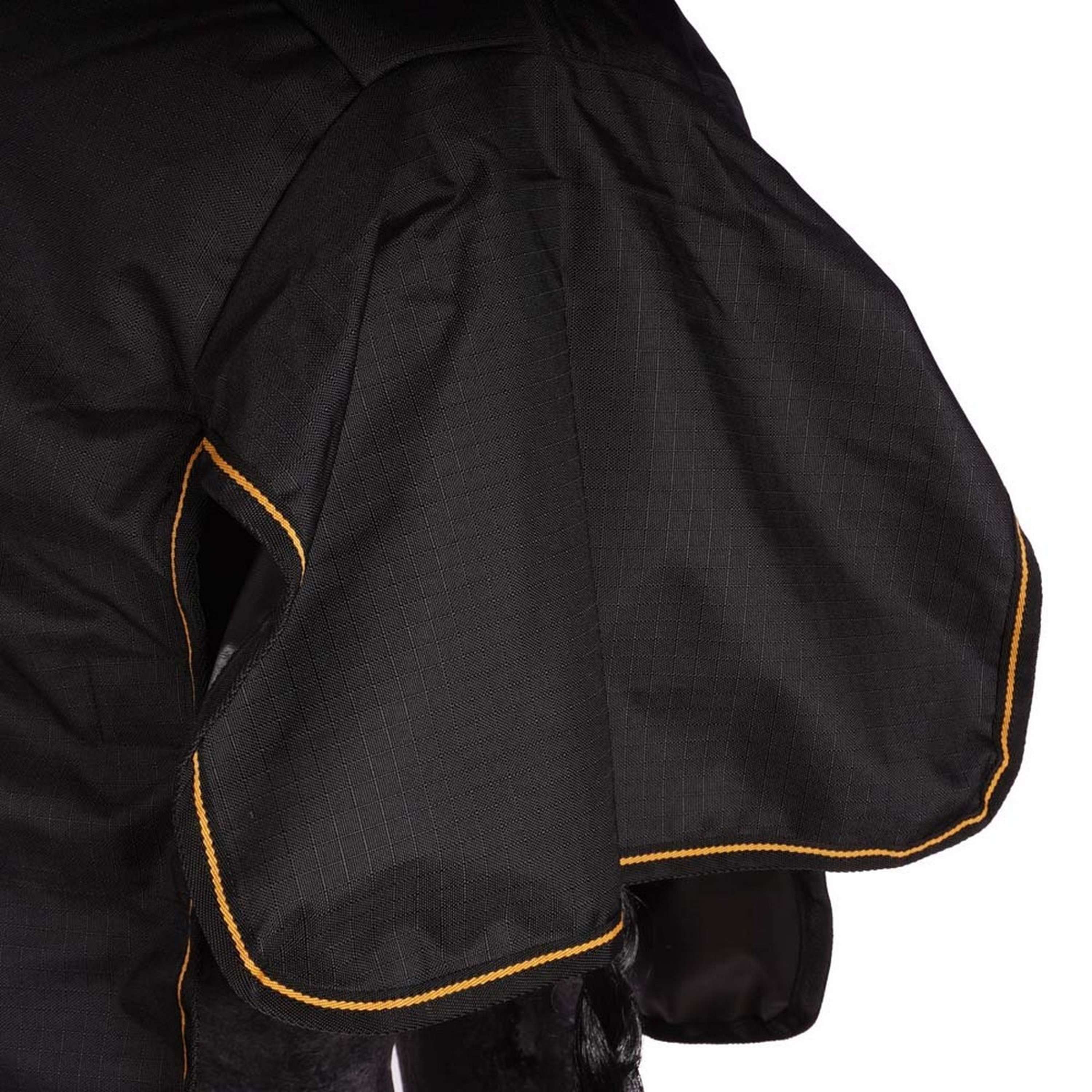 Bucas Irish Turnout Light Highneck 50g Schwarz/Gold - Image 9