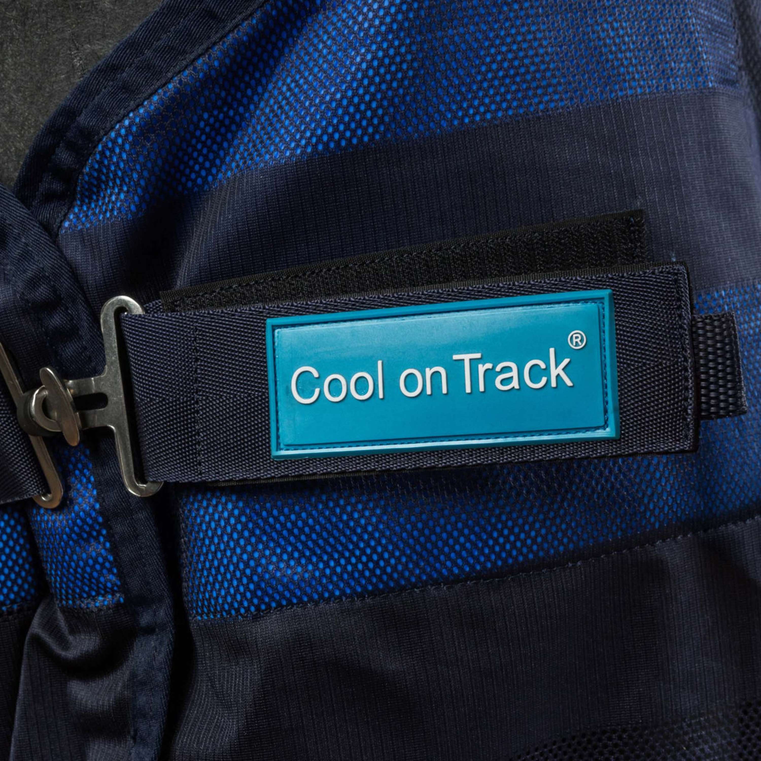 Cool on Track Feinmaschig Decke Blau - Image 2