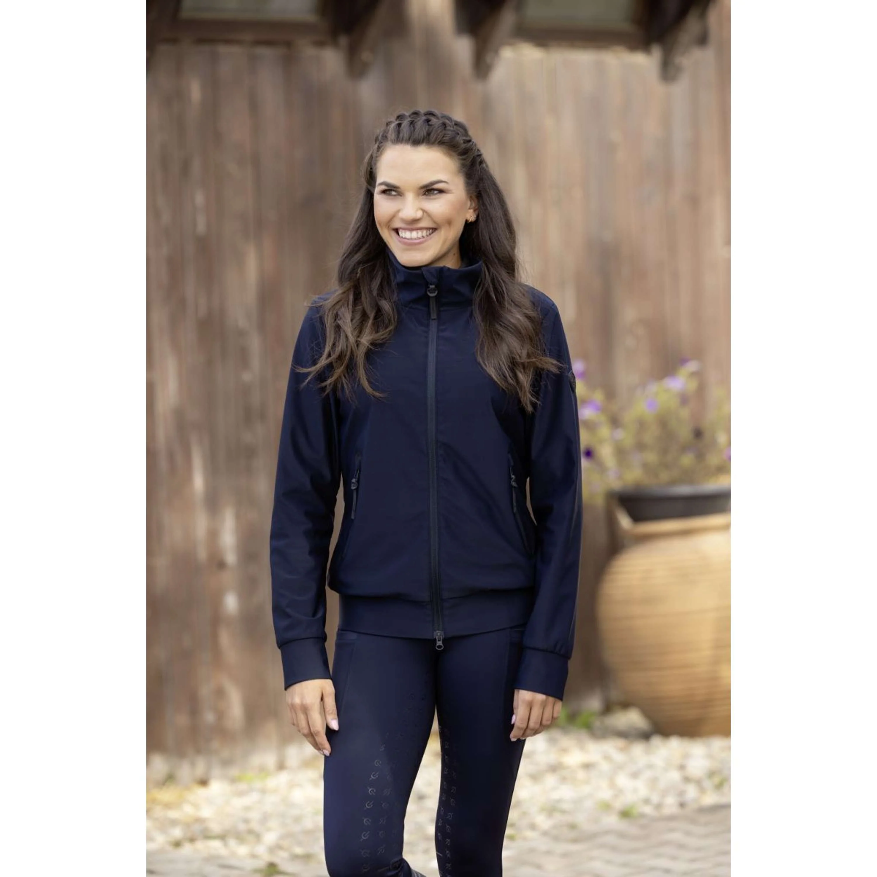 Covalliero Jacke Blouson Damen Dark Navy - Image 3