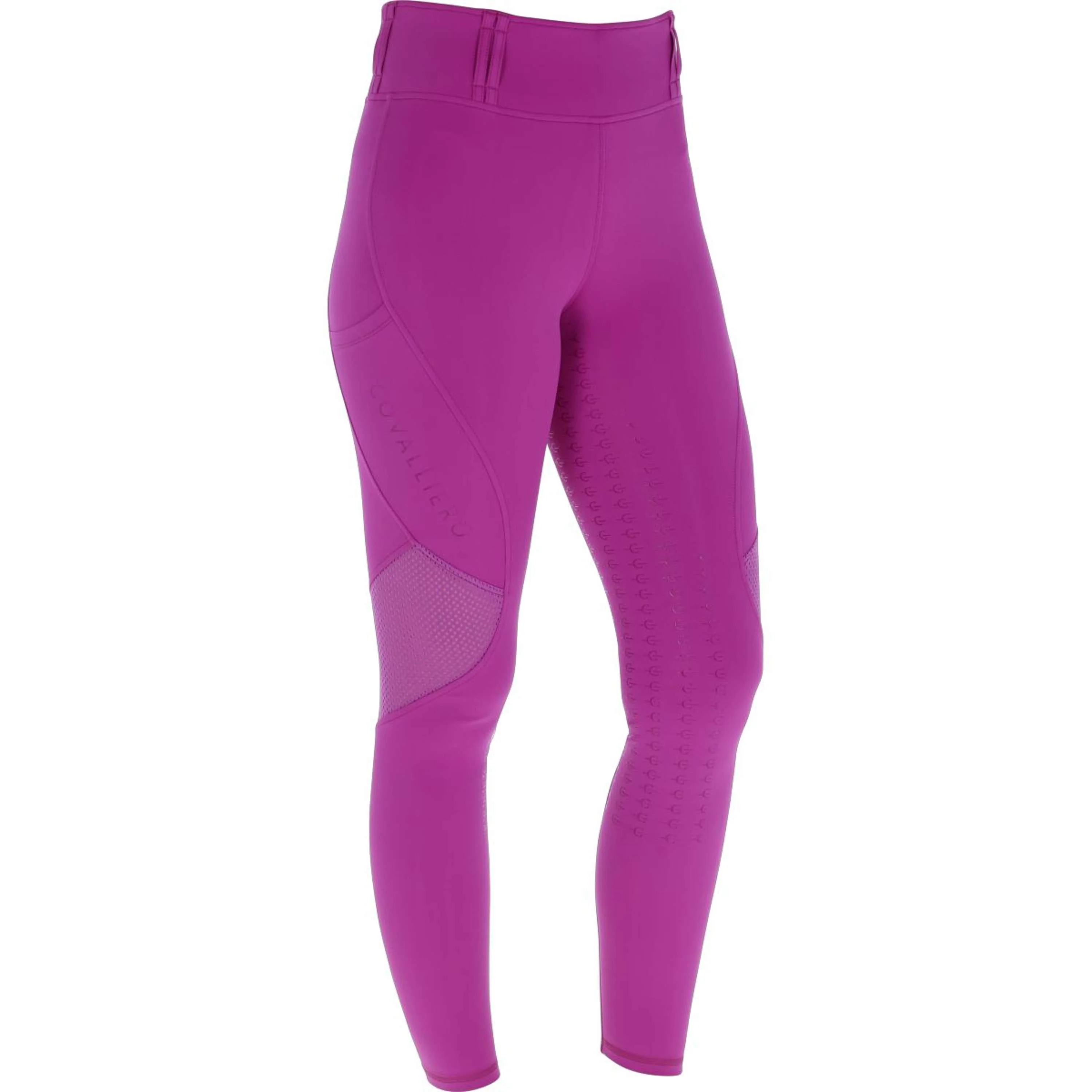 Covalliero Reitleggings Mesh SS26 Kinder Light Berry - Image 3