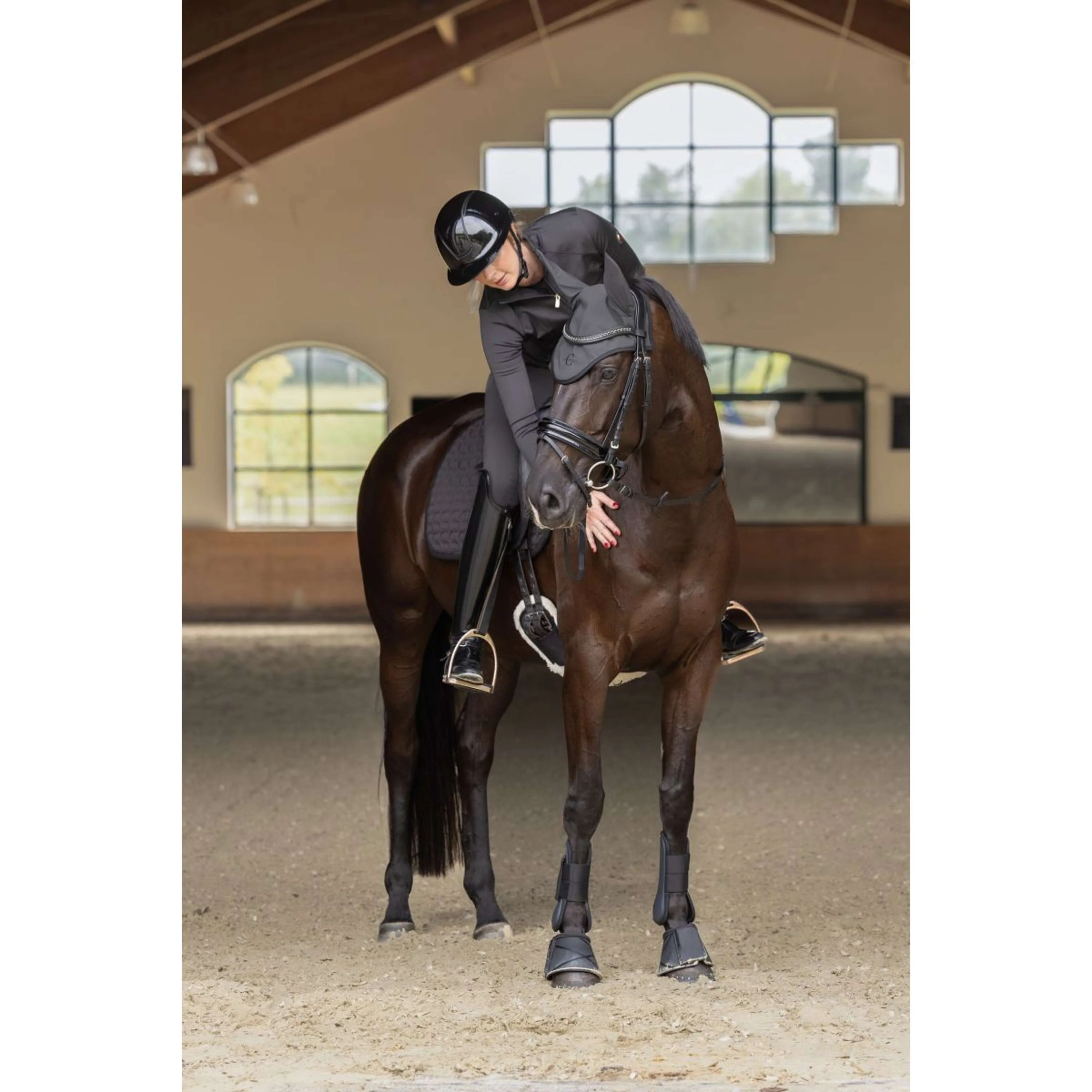 Covalliero Schabracke Anniversary Dressur Graphite - Image 2