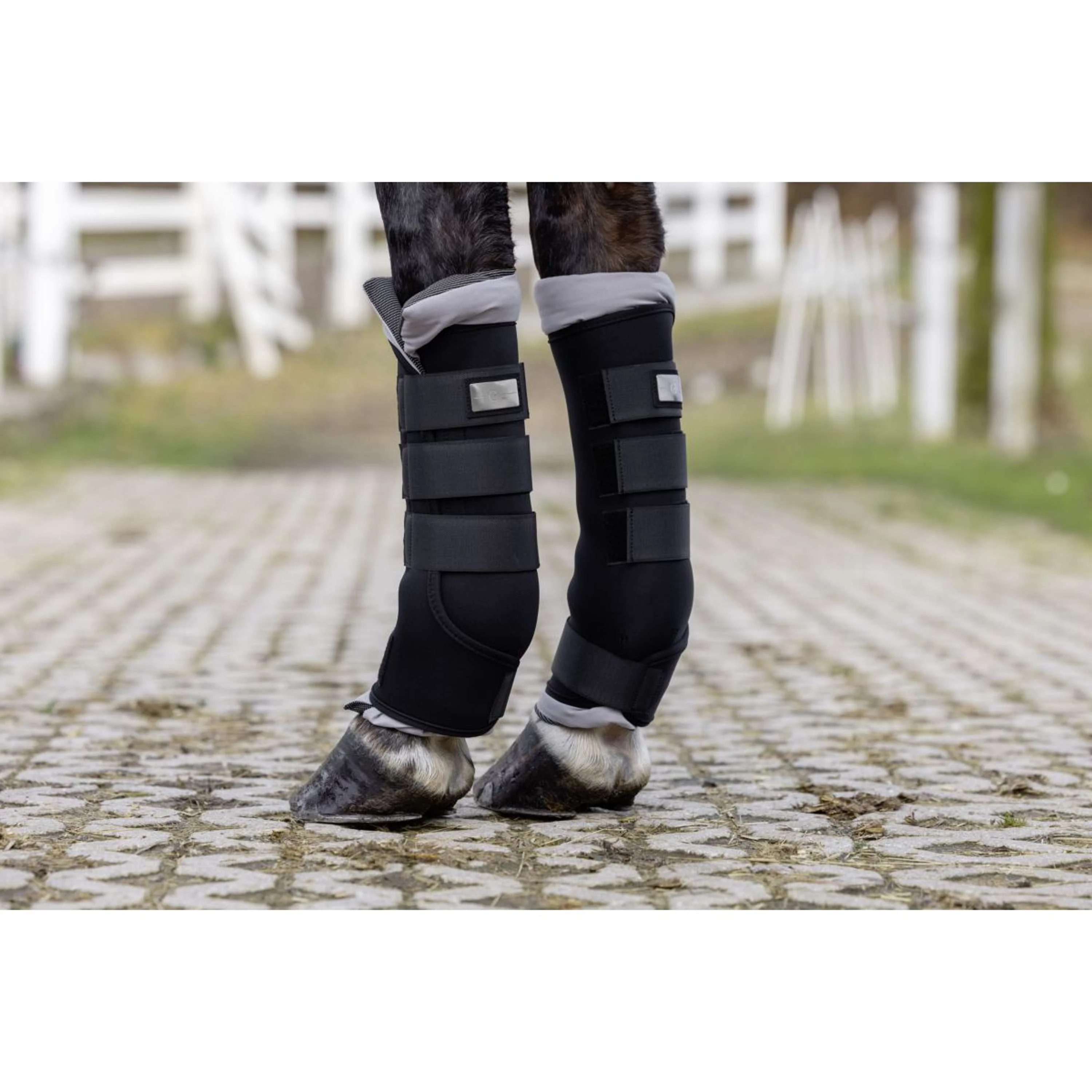 Covalliero Stallgamaschen Therm Schwarz - Image 3