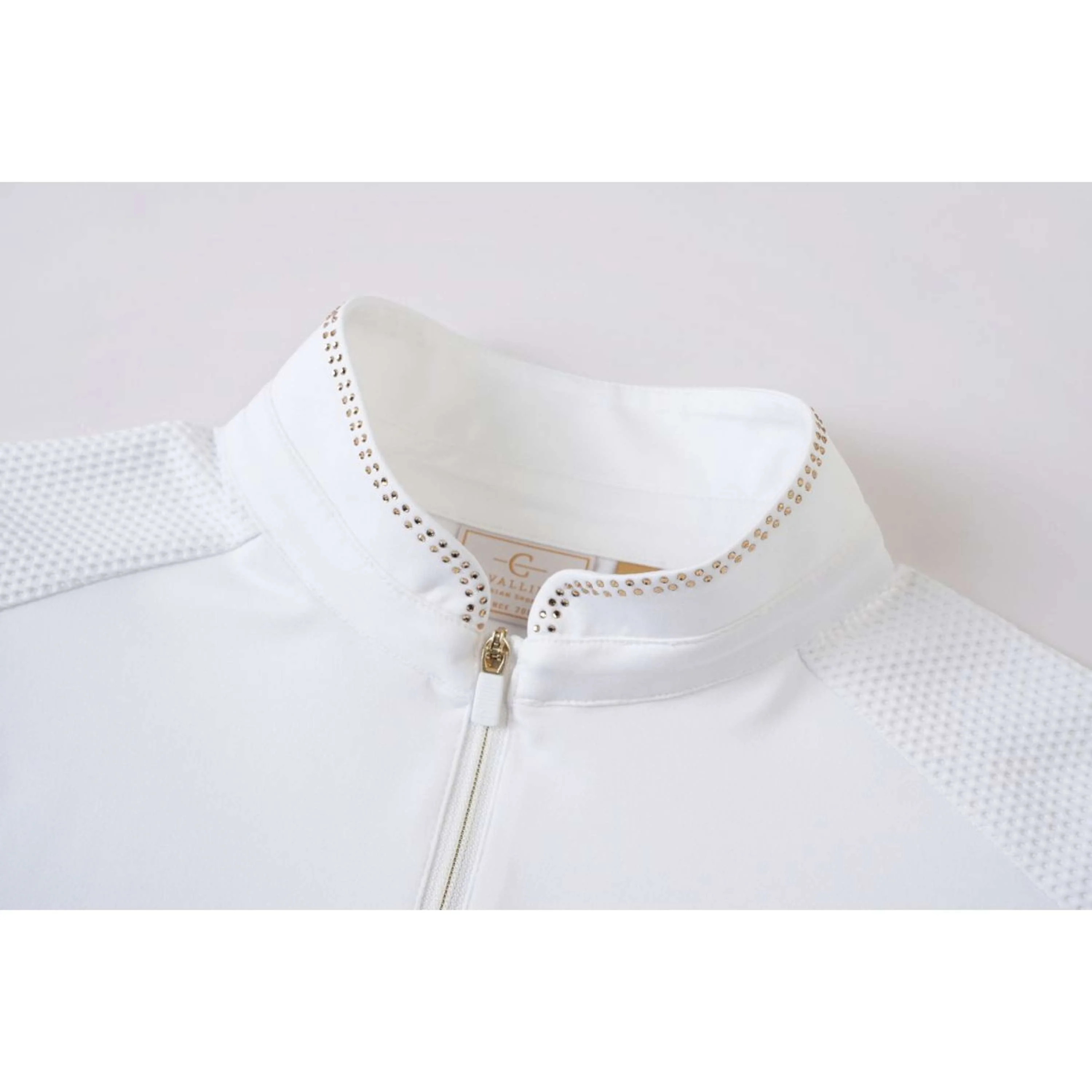 Covalliero Turniershirt SS26 Damen Lange Ärmel Weiß - Image 7