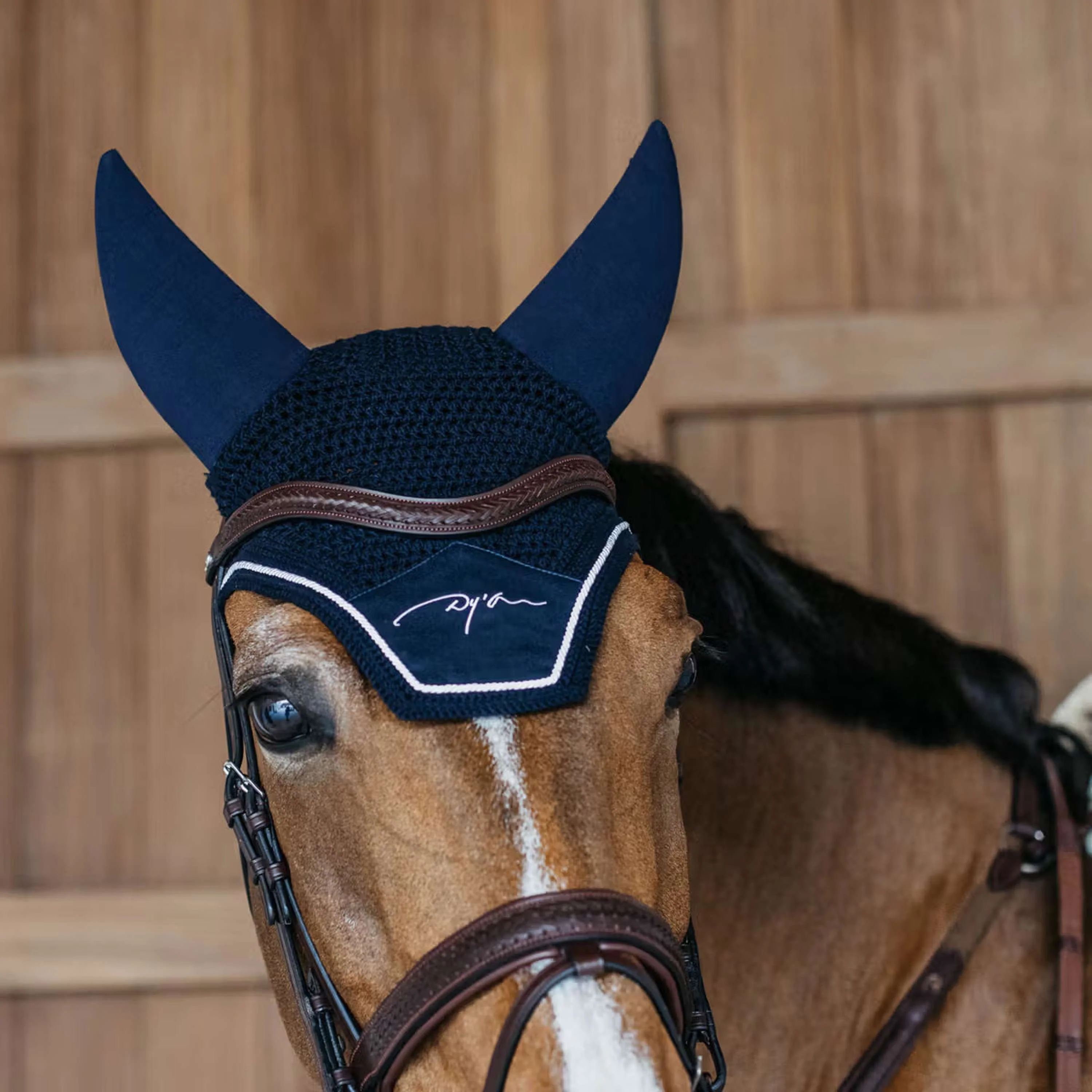 Dyon Fliegenhaube Diamond Soundless Navy - Image 2