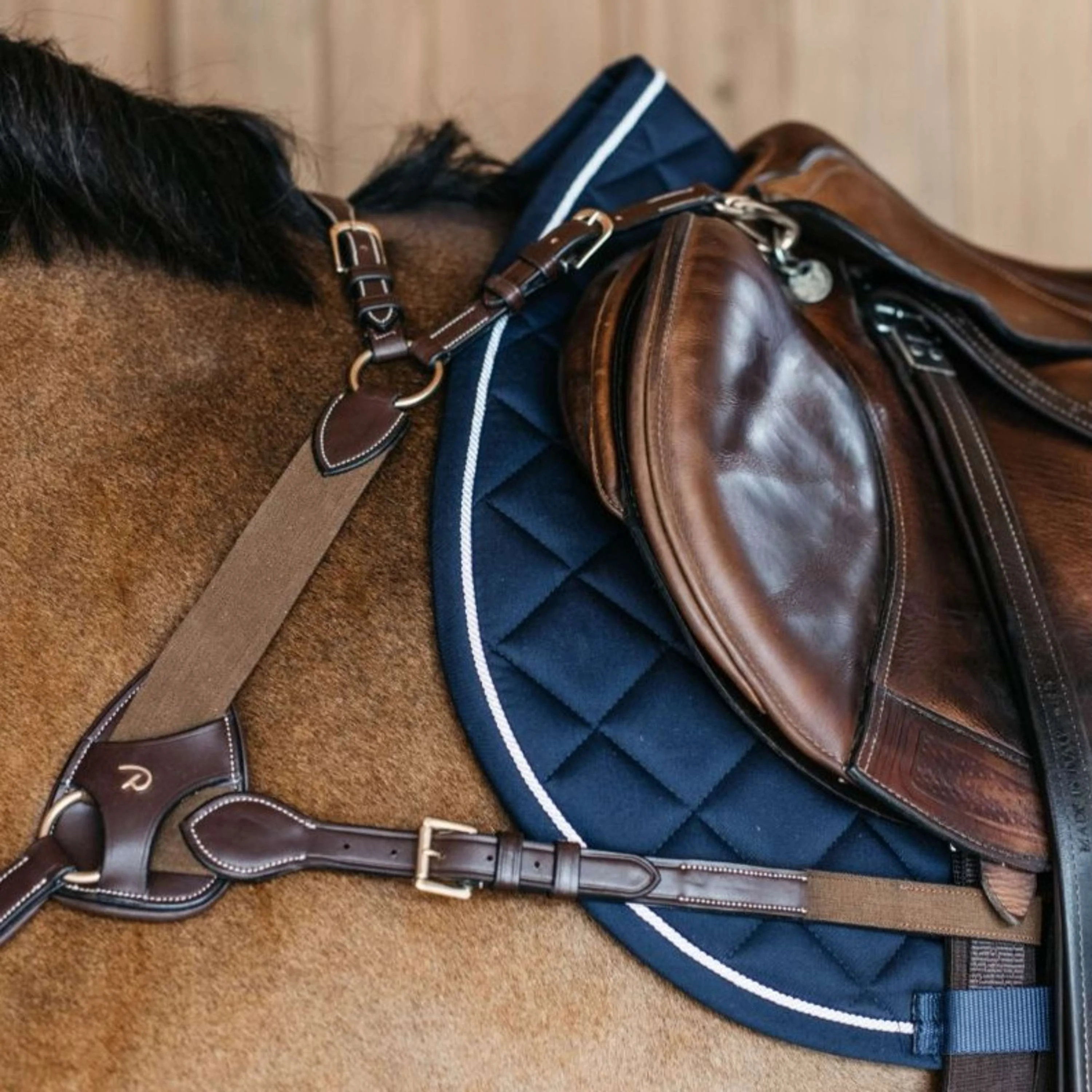 Dyon Schabracke Diamond Springen Navy - Image 3
