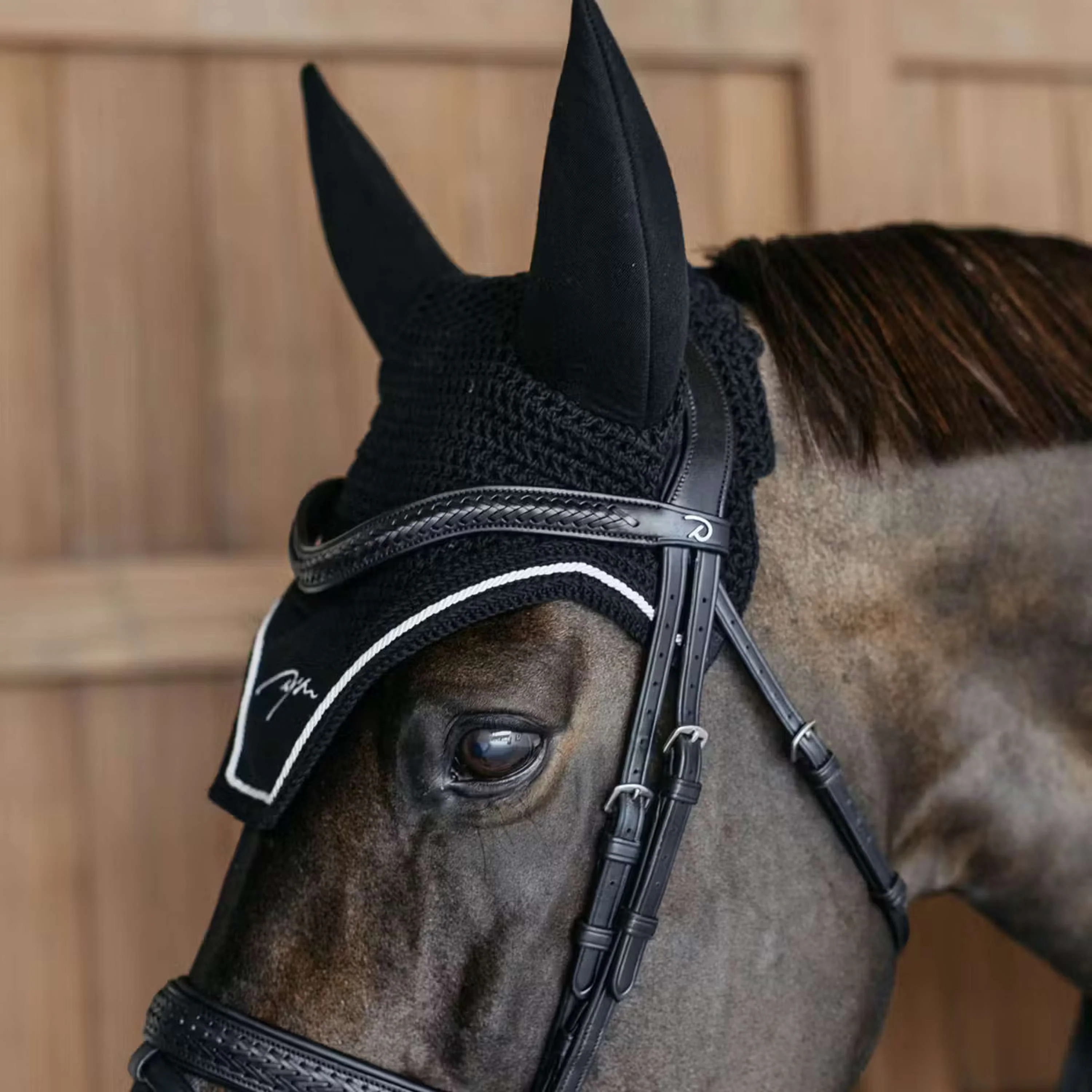 Dyon Stirnriemen Laced V-Shaped Schwarz - Image 2