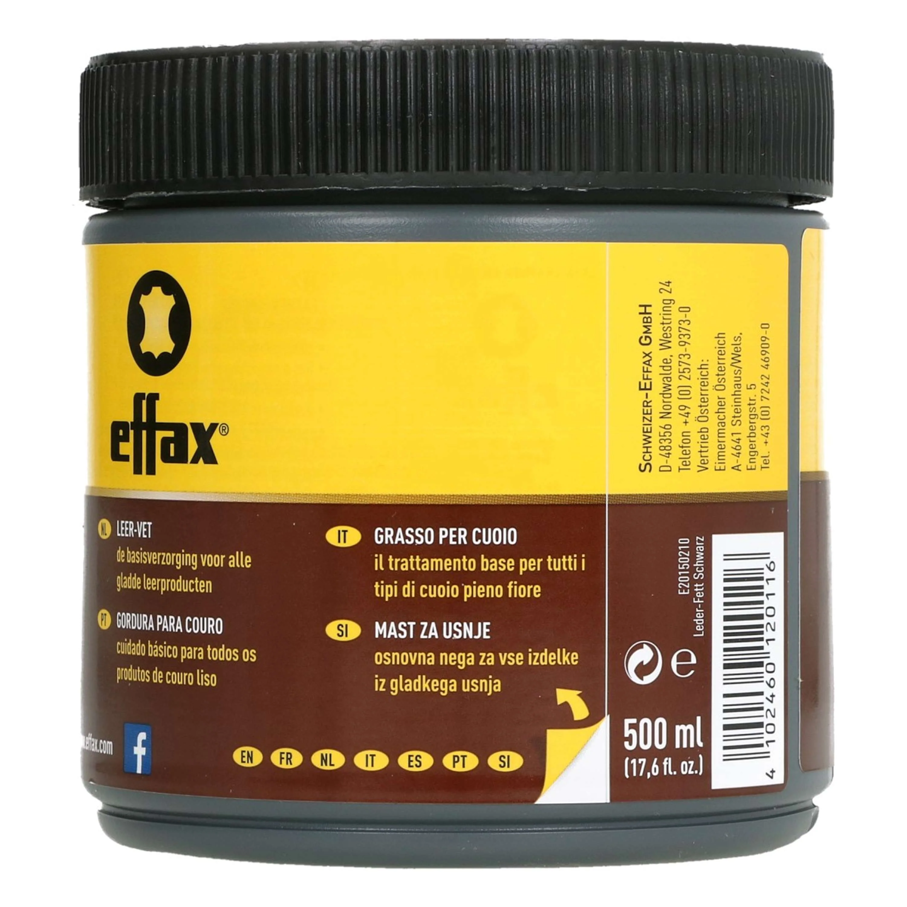Effax Lederfett Schwarz - Image 5
