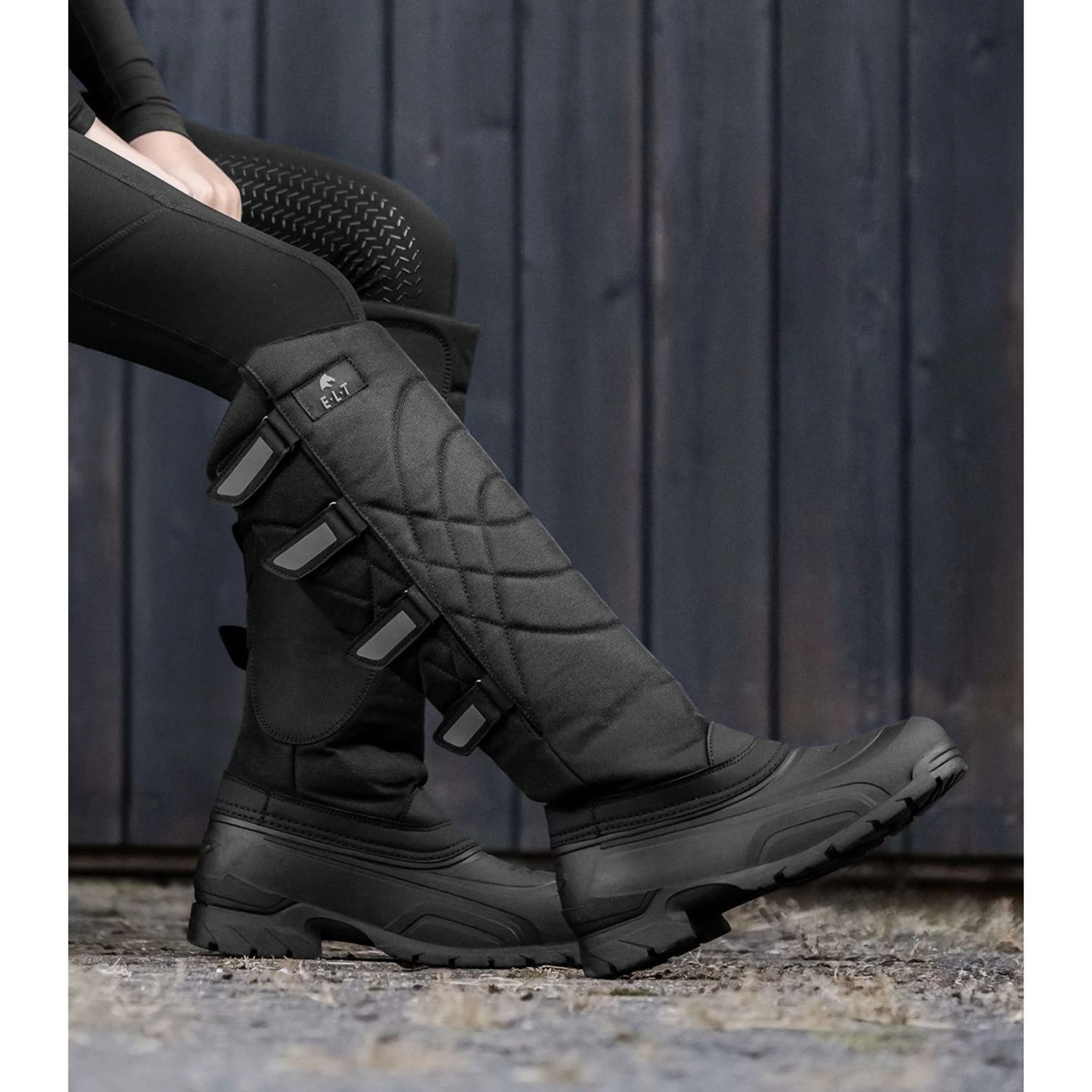 ELT Winter Reitstiefel Essential Schwarz - Image 4