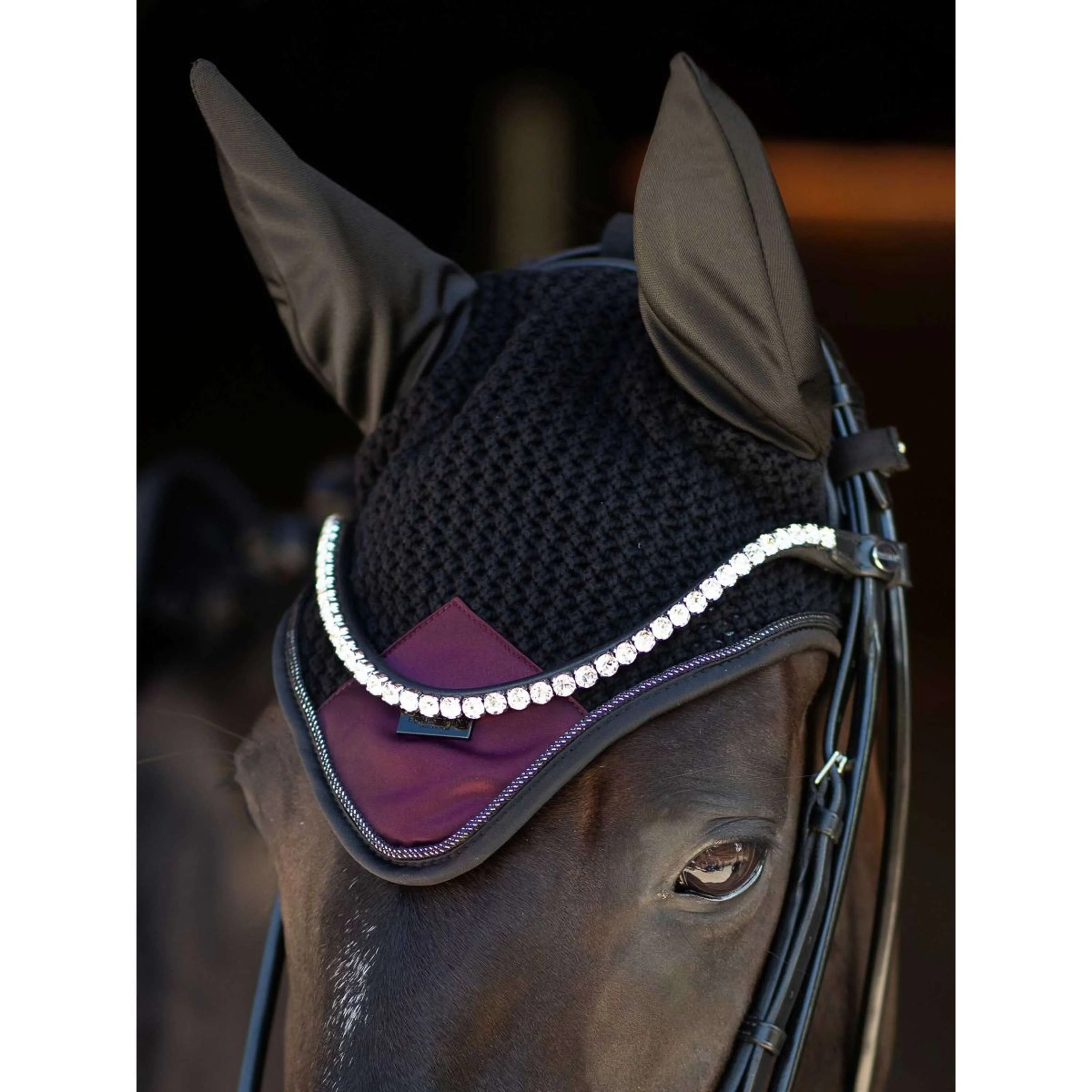 Equestrian Stockholm Fliegenhaube Modern Purple Night - Image 2