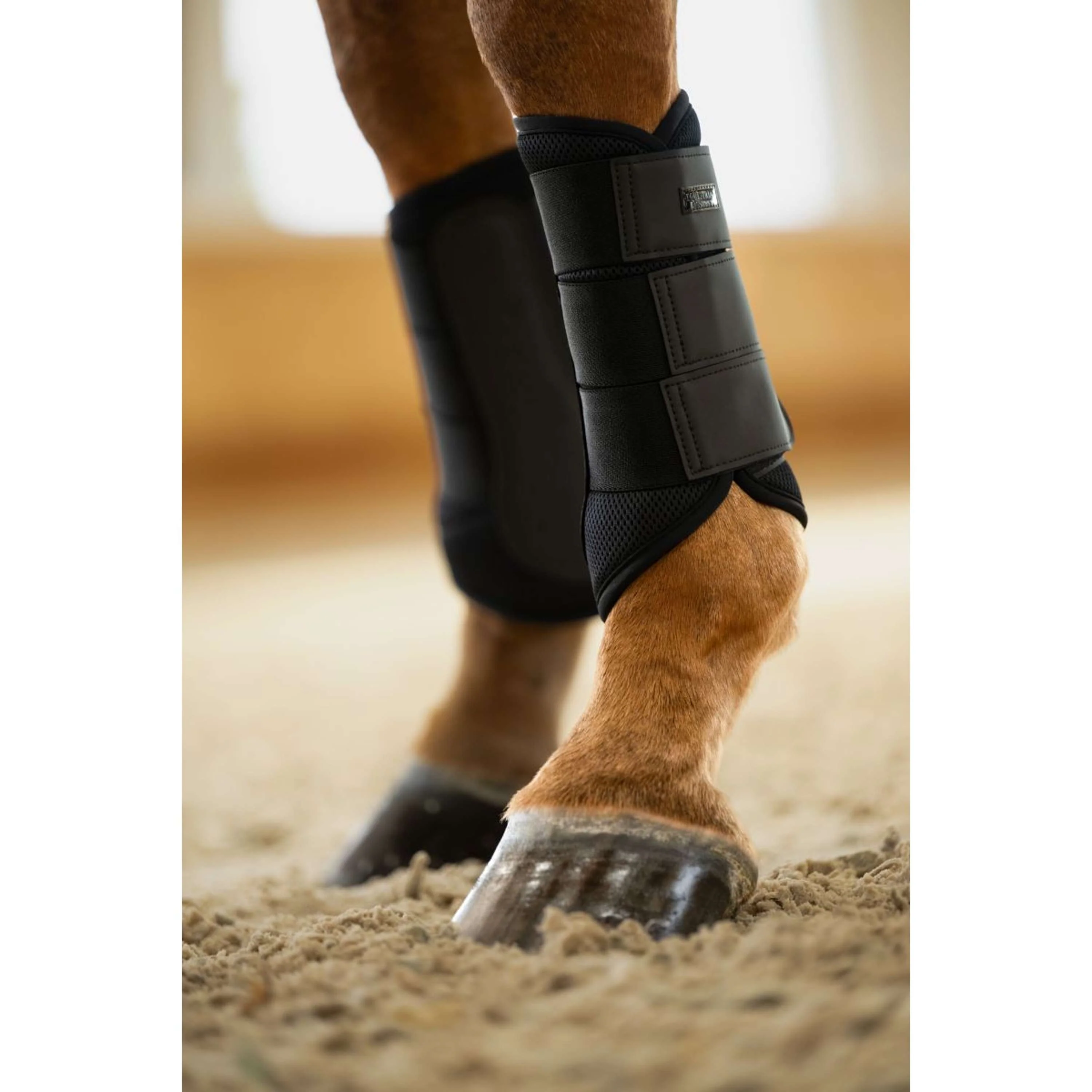 Equestrian Stockholm Gamaschen Classic Mesh All Black - Image 2