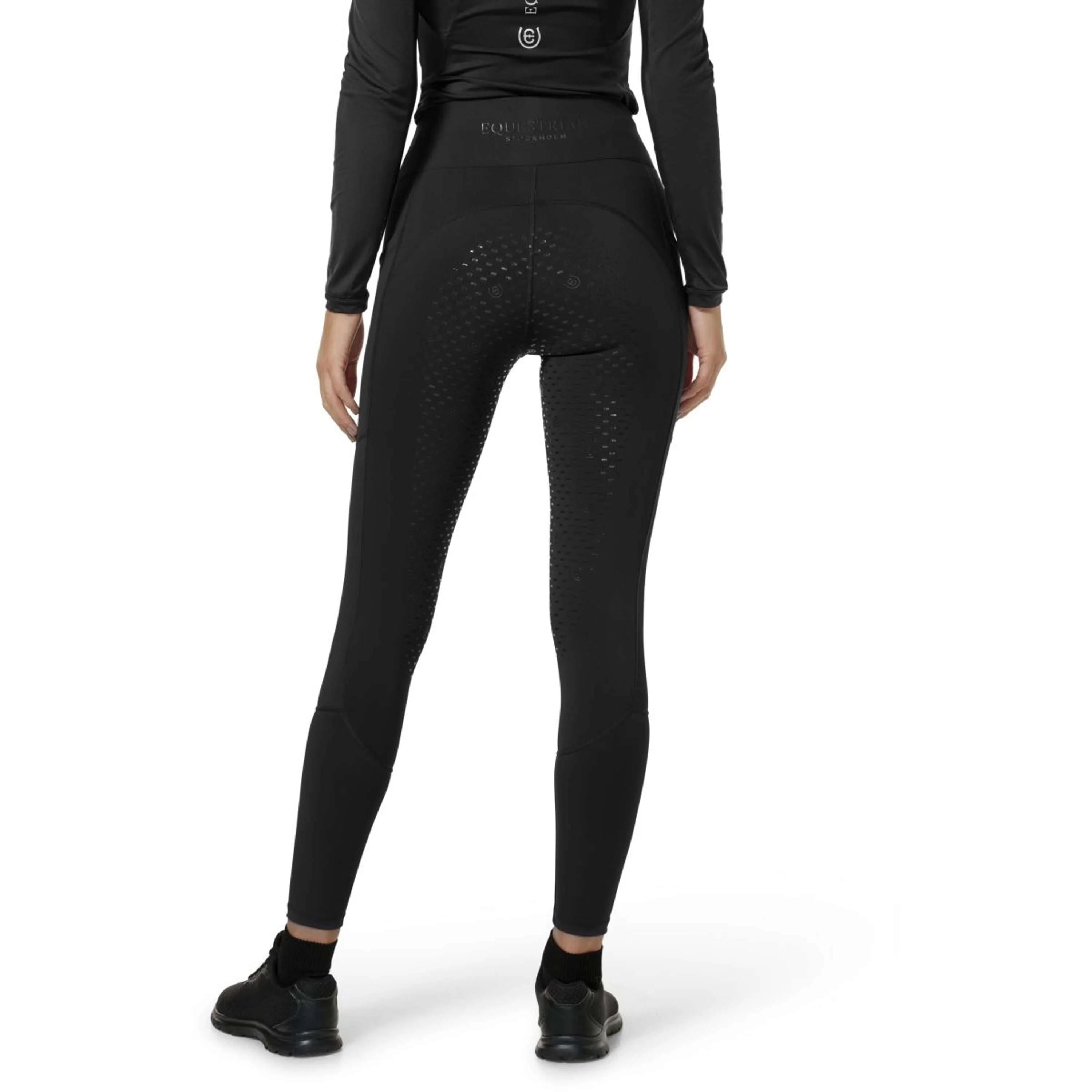 Equestrian Stockholm Reitleggings Movement Dressage All Black - Image 5