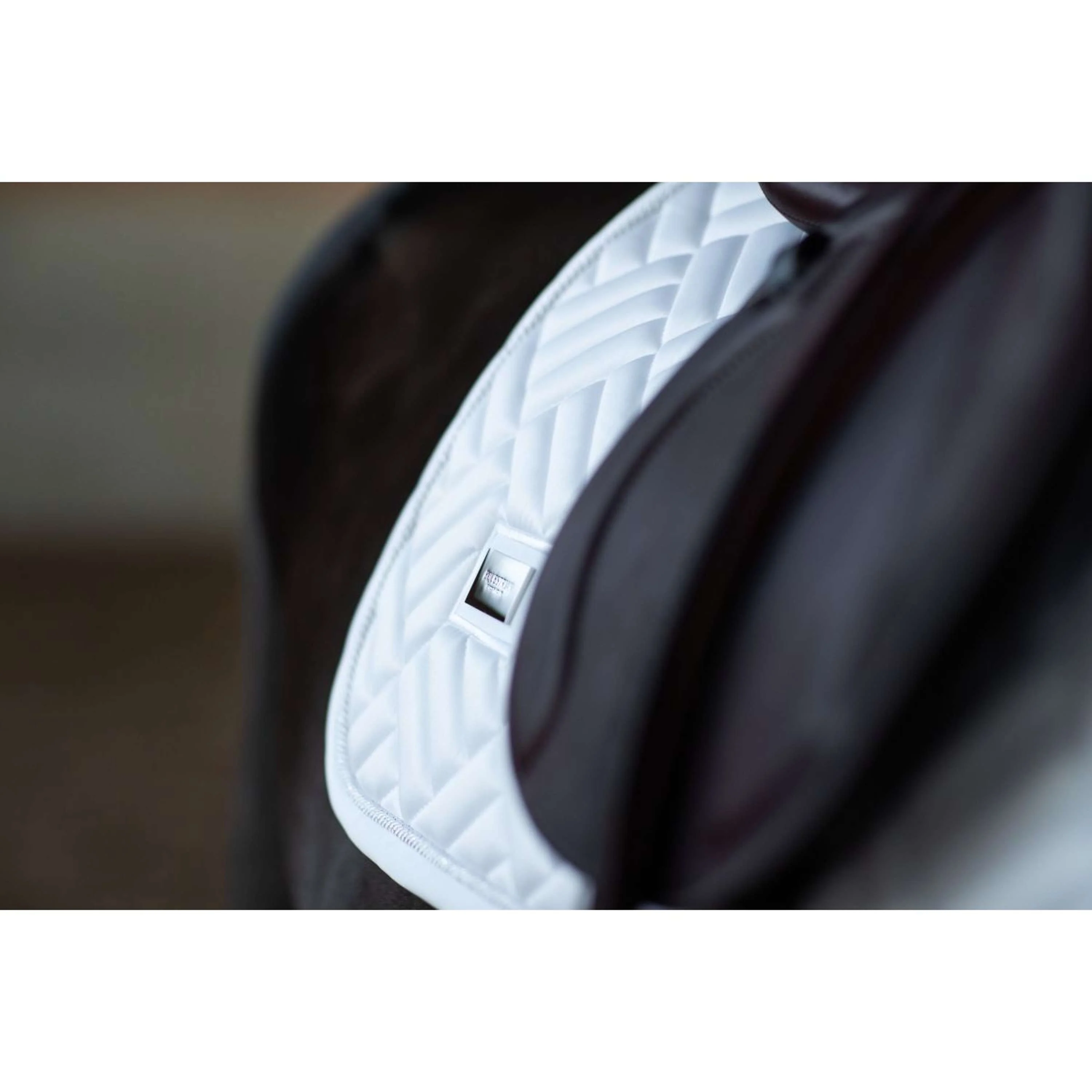 Equestrian Stockholm Schabracke Modern Springen White Silver - Image 10