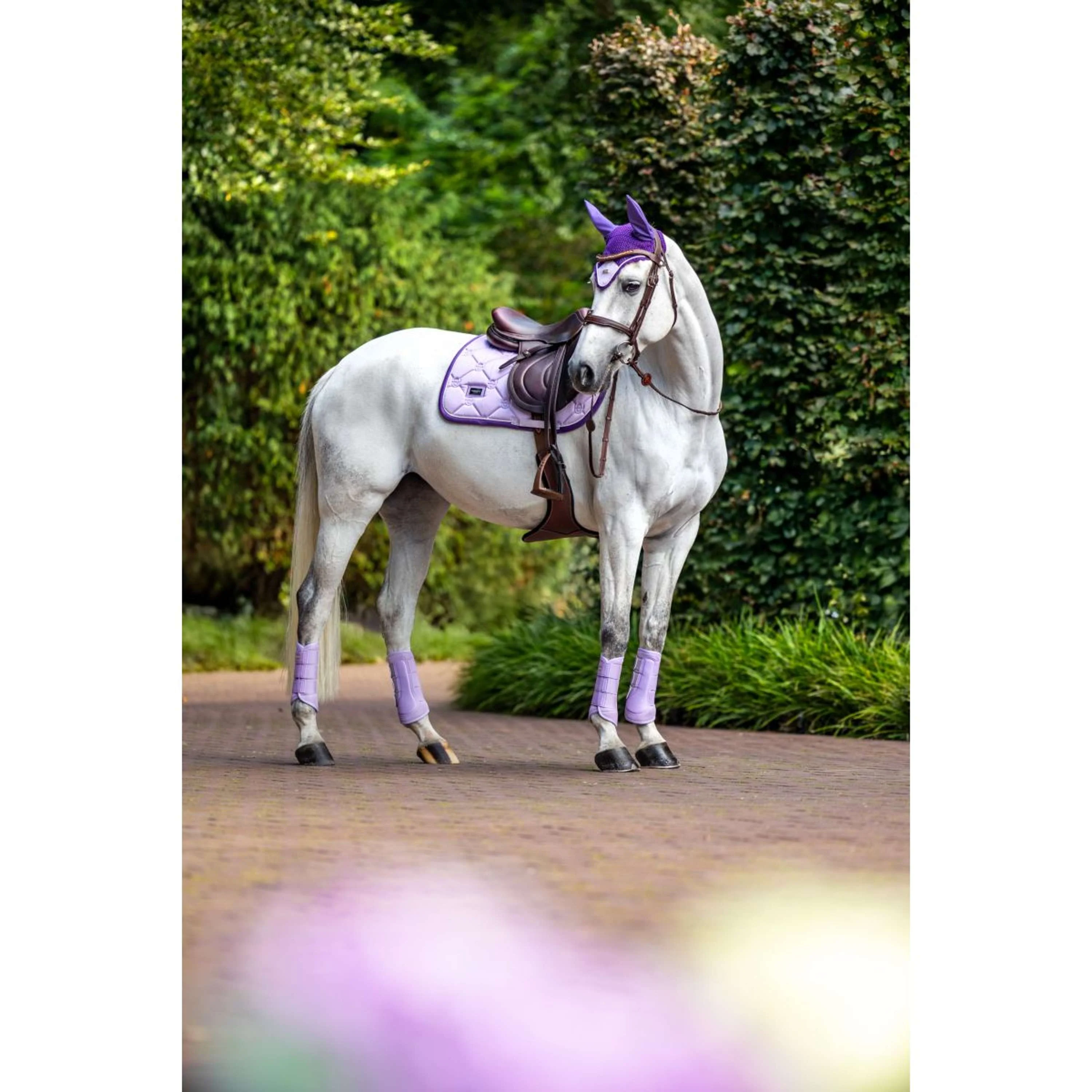 Equestrian Stockholm Fliegenhaube Lavendel - Image 3