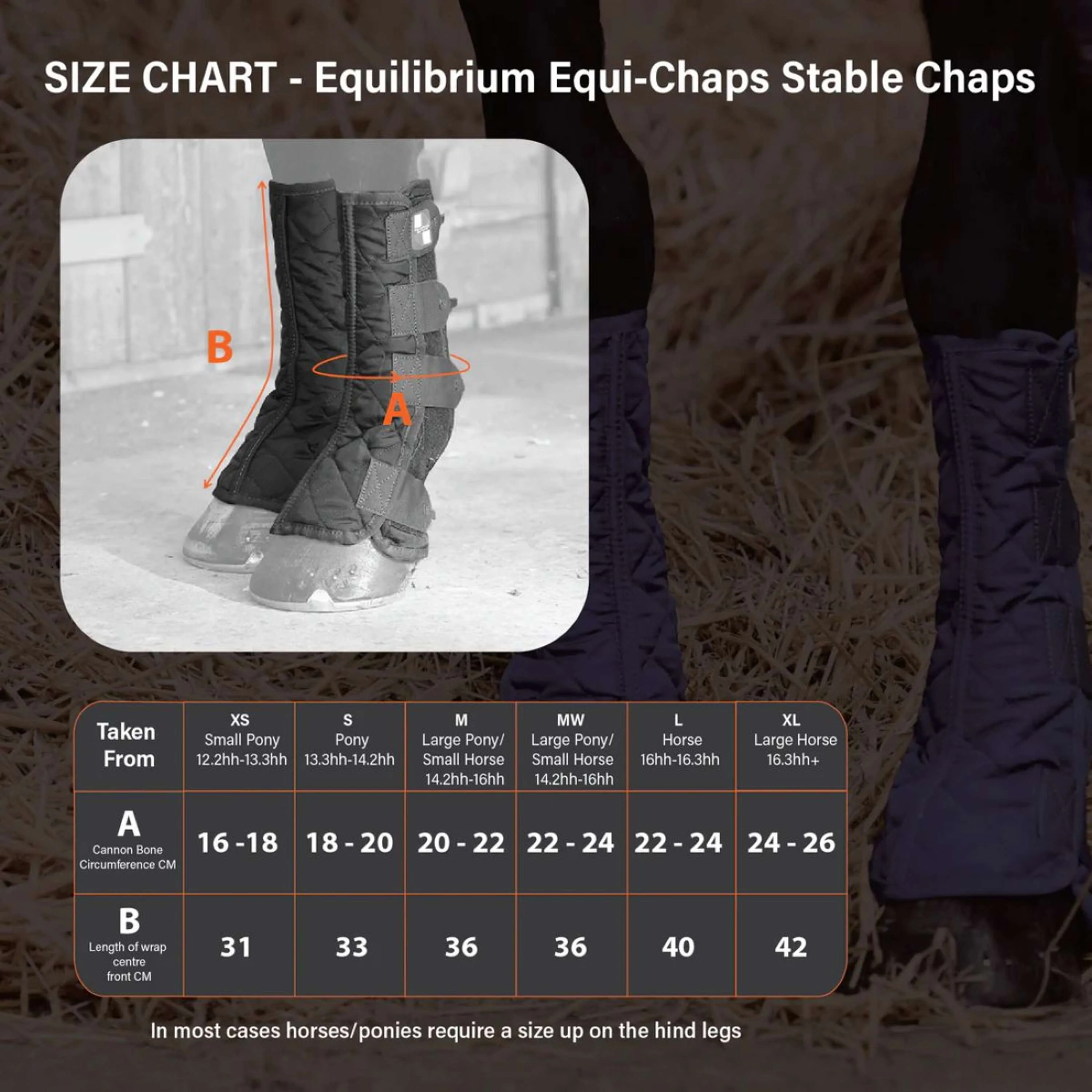 Equilibrium Gamaschen Equi-Chaps Stable Navy - Image 7